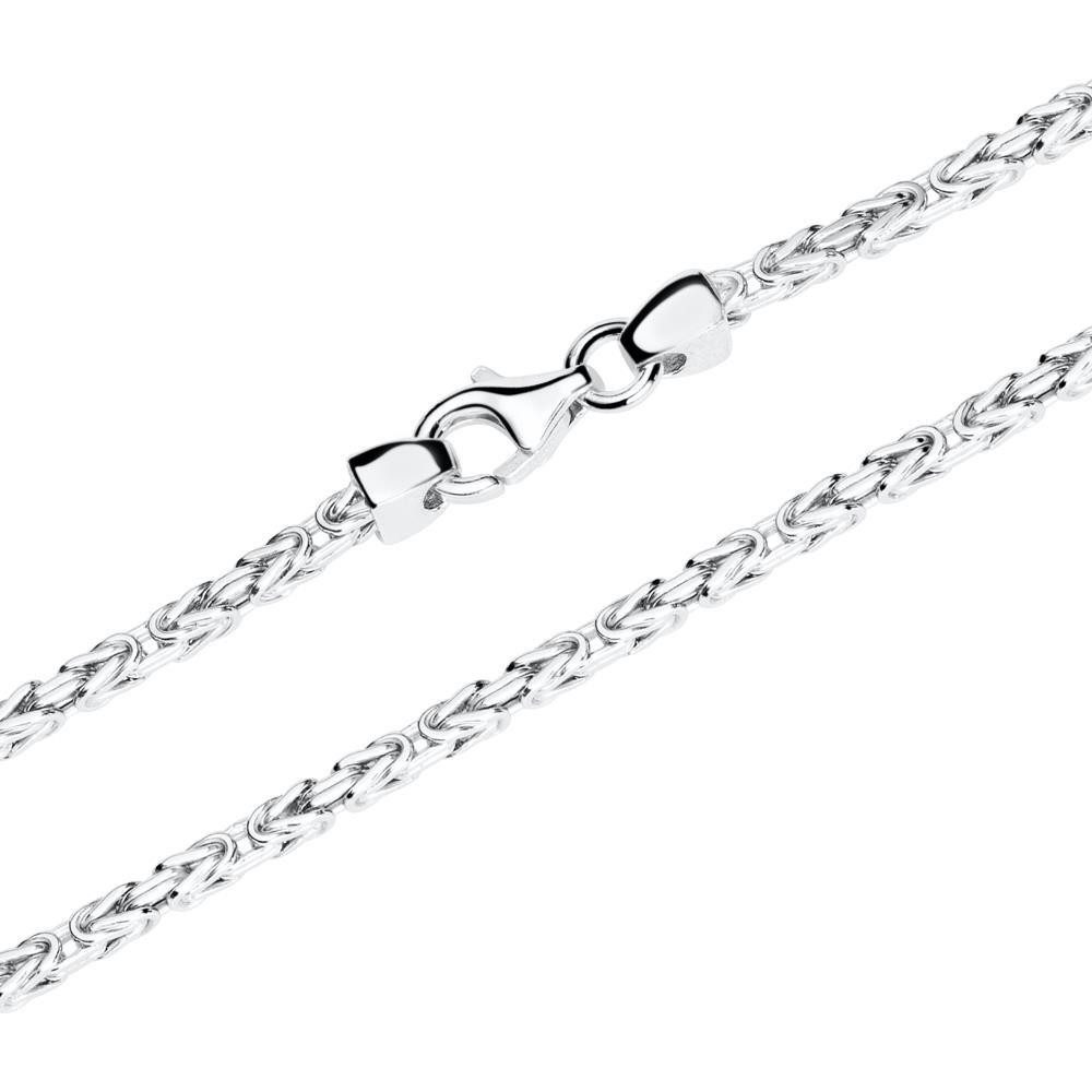 JEWLIX Königskette Sterlingsilber in 2 mm, vierkant KK0020-F – Bild 2 von 4