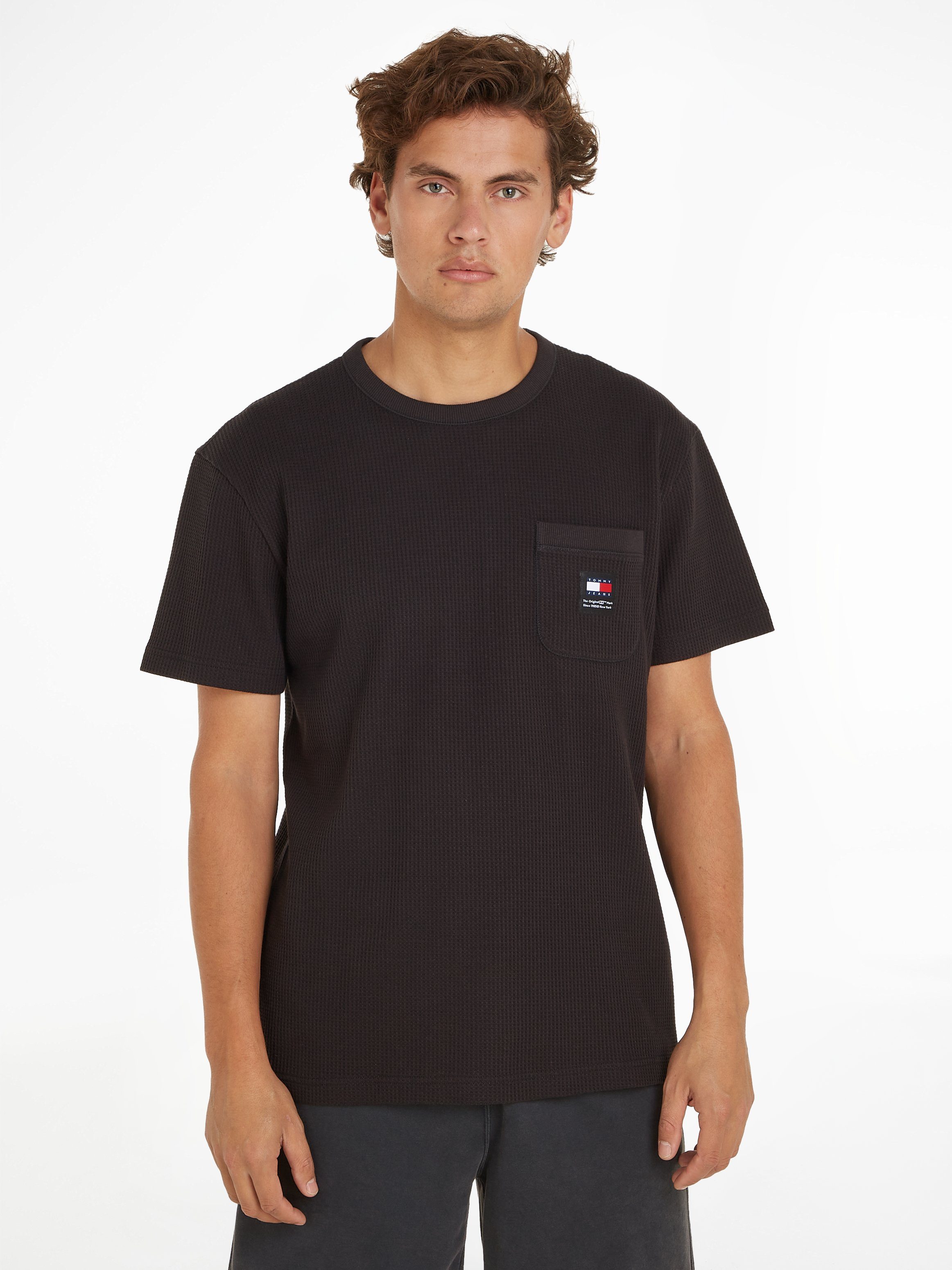 Tommy Jeans T-Shirt TJM REG WAFFLE S/S POCKET TEE