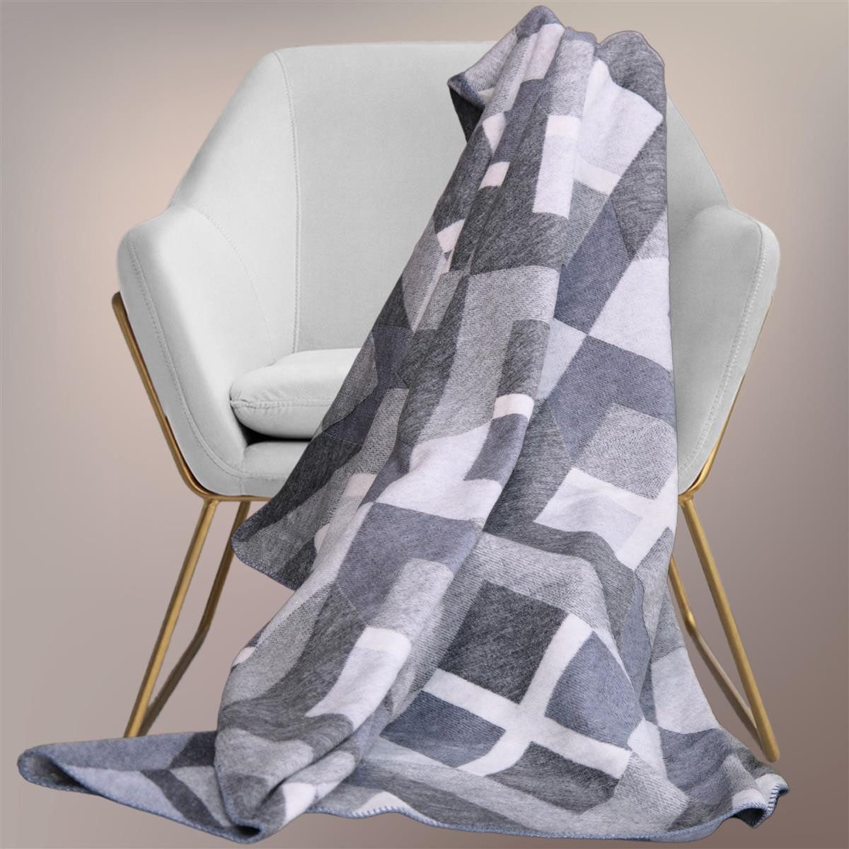 Plaid Kuscheldecke flauschig Tagesdecke 150x200 cm, günstig online kaufen