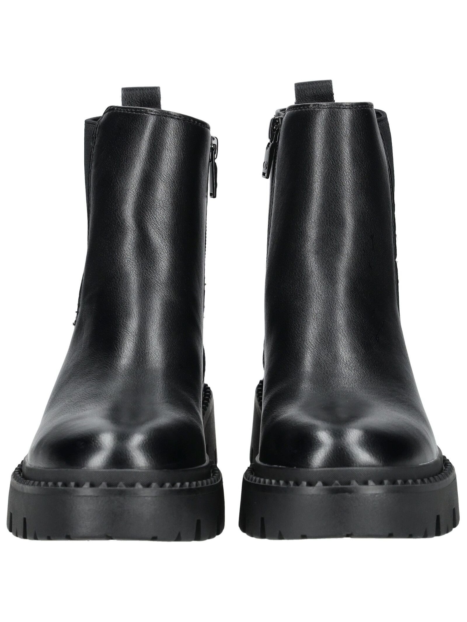 TOM TAILOR Stiefelette Lederimitat/Textil . Stiefelette (1-tlg)