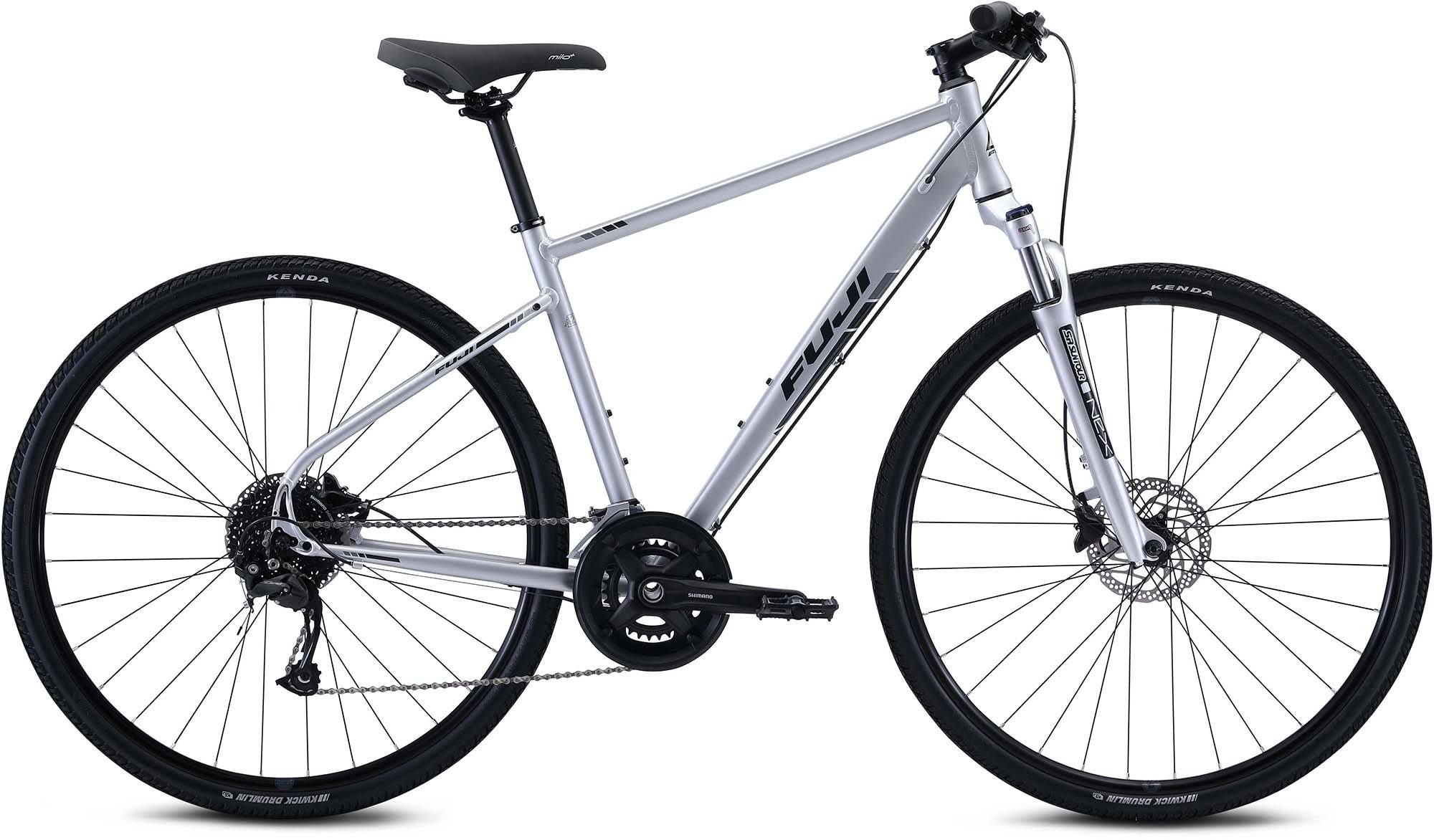 FUJI Bikes Fitnessbike Traverse 1.3, 18 Gang Shimano Alivio Shadow Schaltwerk, Kettenschaltung, für Damen und Herren, Kettenschaltung