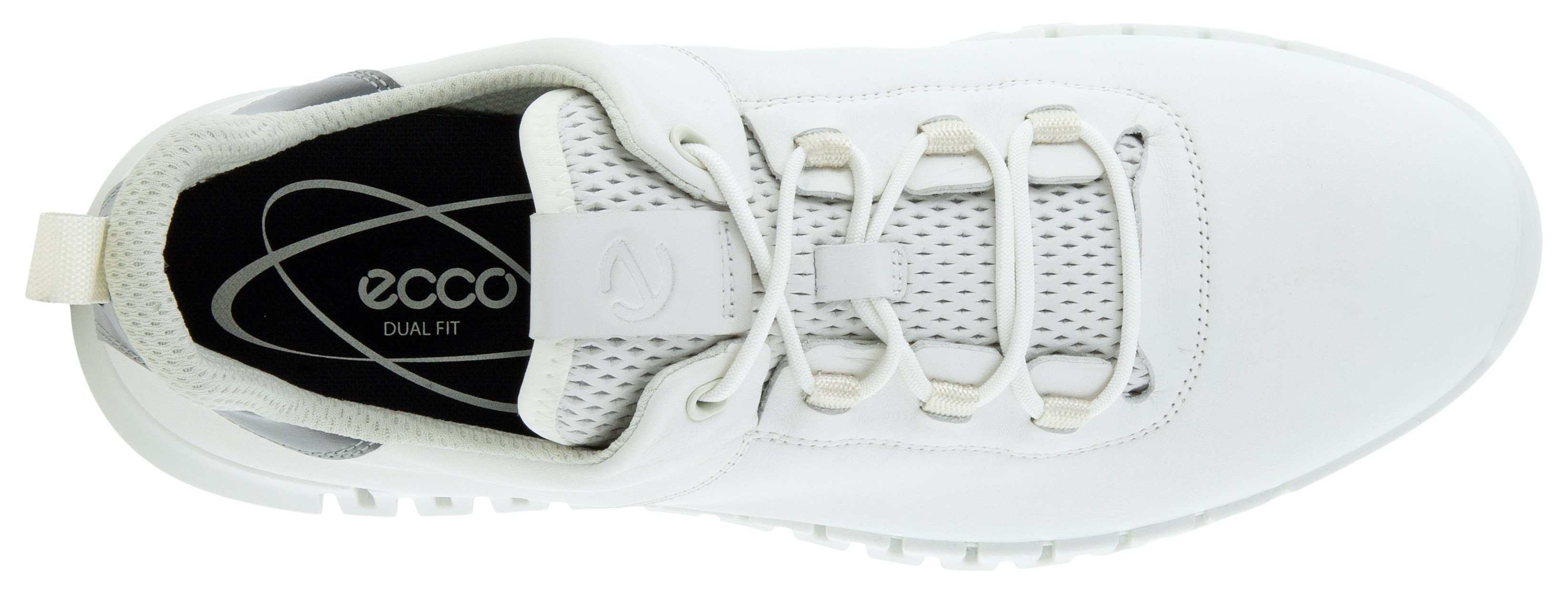 Ecco GRUUV M weiß mit fit-Innensohle herausnehmbarer dual Sneaker