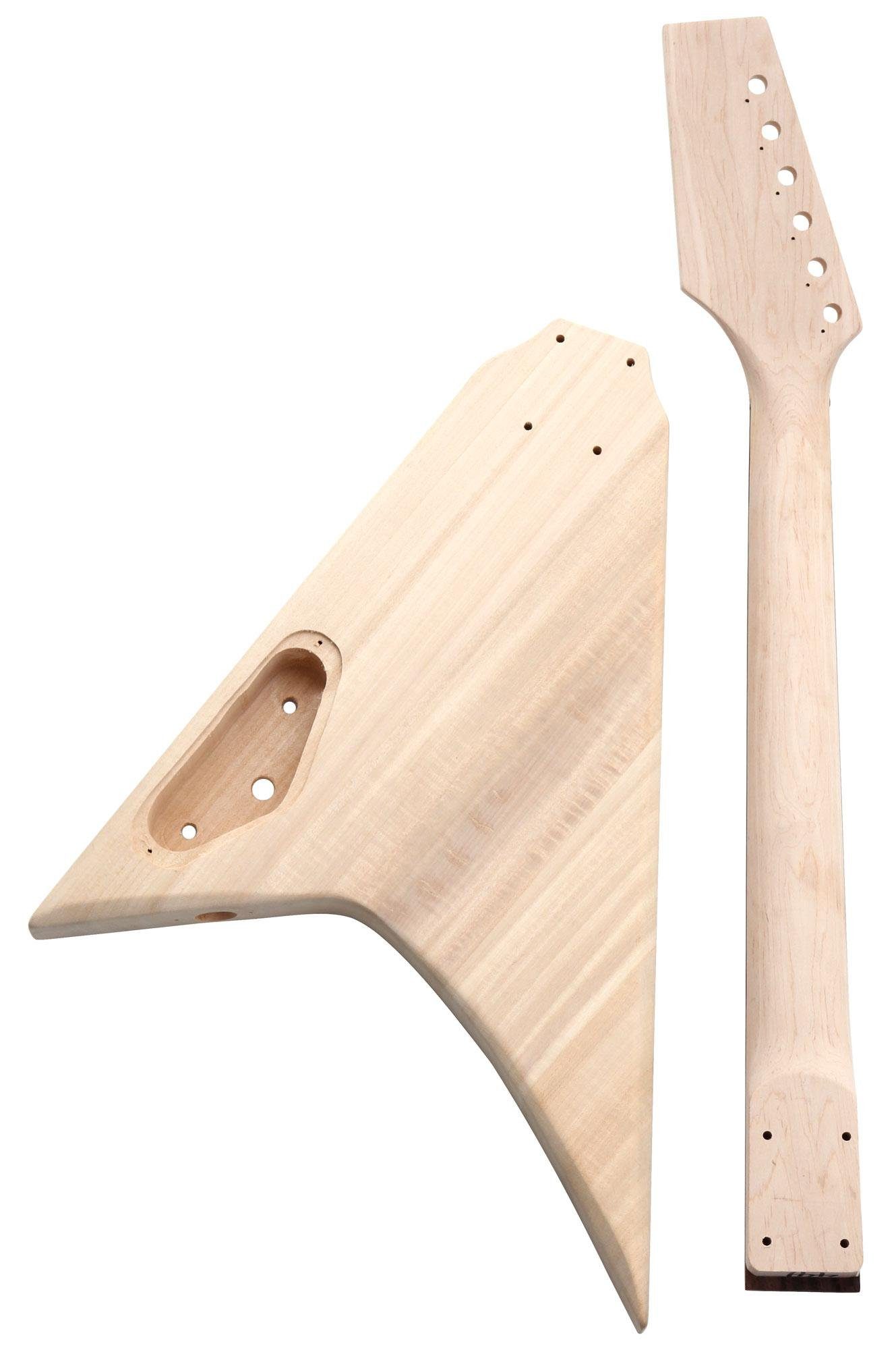 Rocktile E-Gitarre Rocktile E-Gitarren Bausatz RR-Style, RR-Style, Kompletter Bausatz