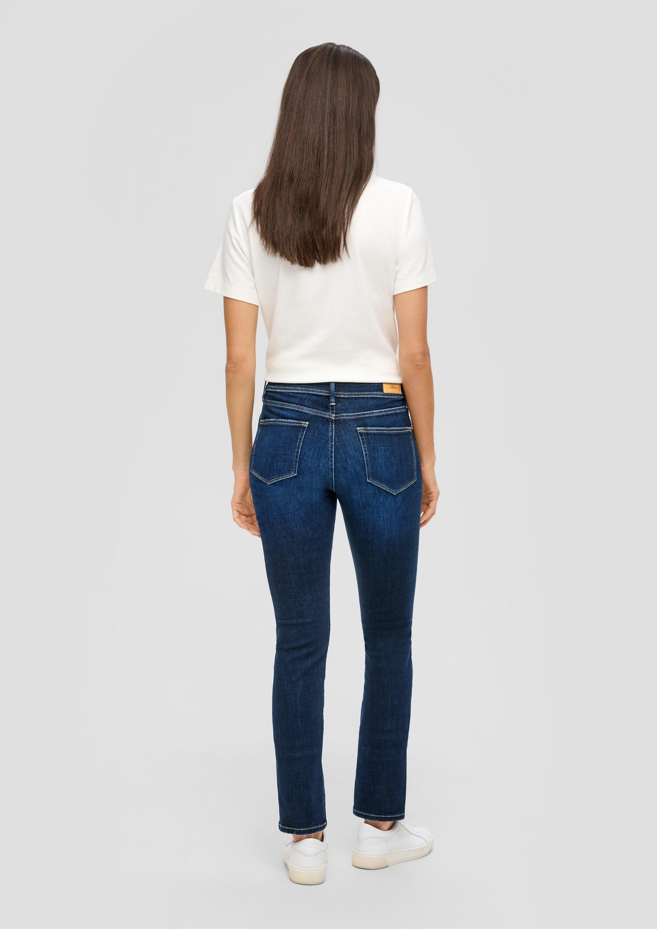 s.Oliver Slim-fit-Jeans Jeans-Hose BETSY Jeans Betsy / Slim Fit / Mid Rise / Slim Leg – Bild 3 von 5