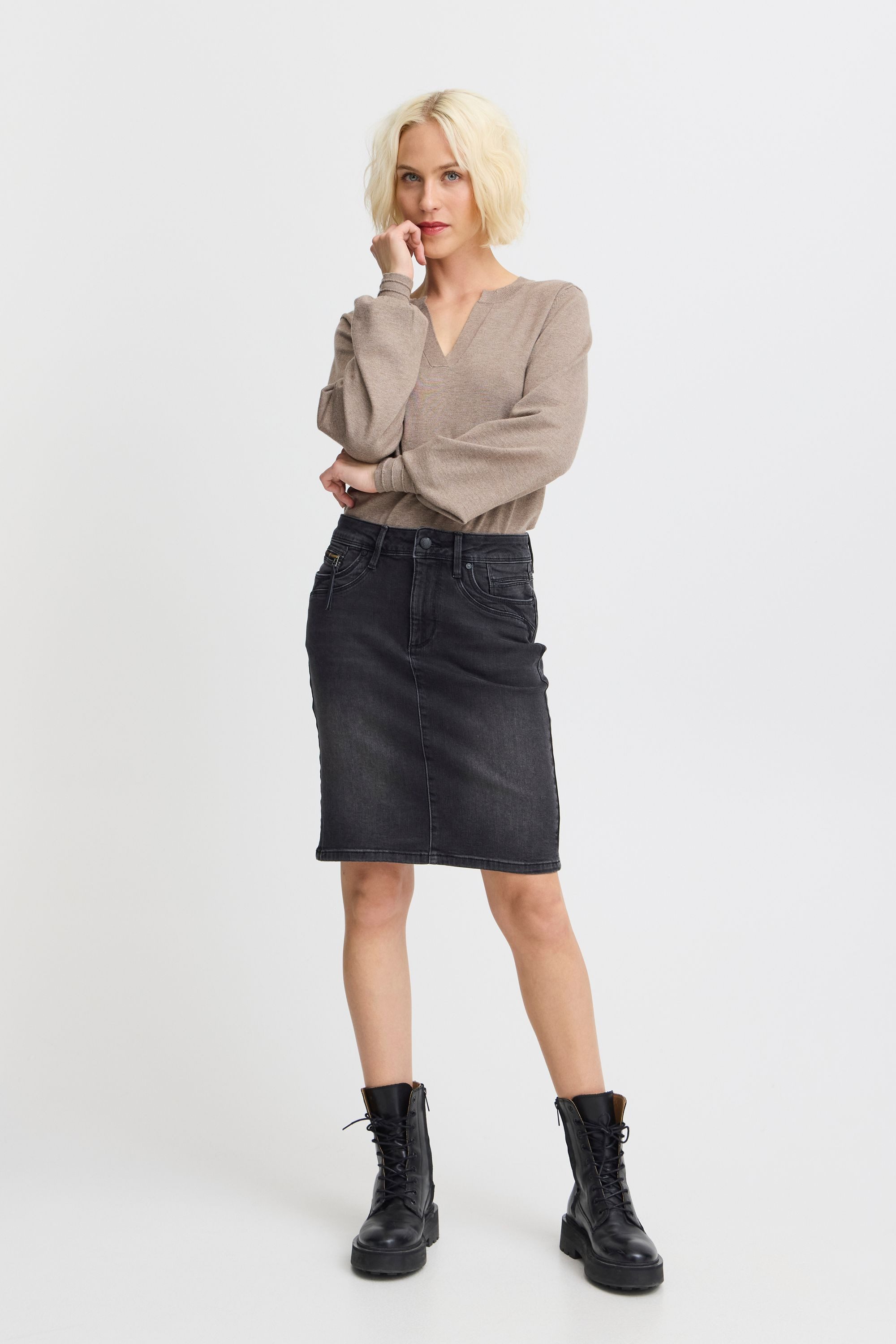 Pulz Jeans Jeansrock PZKAROLINA HW Skirt günstig online kaufen