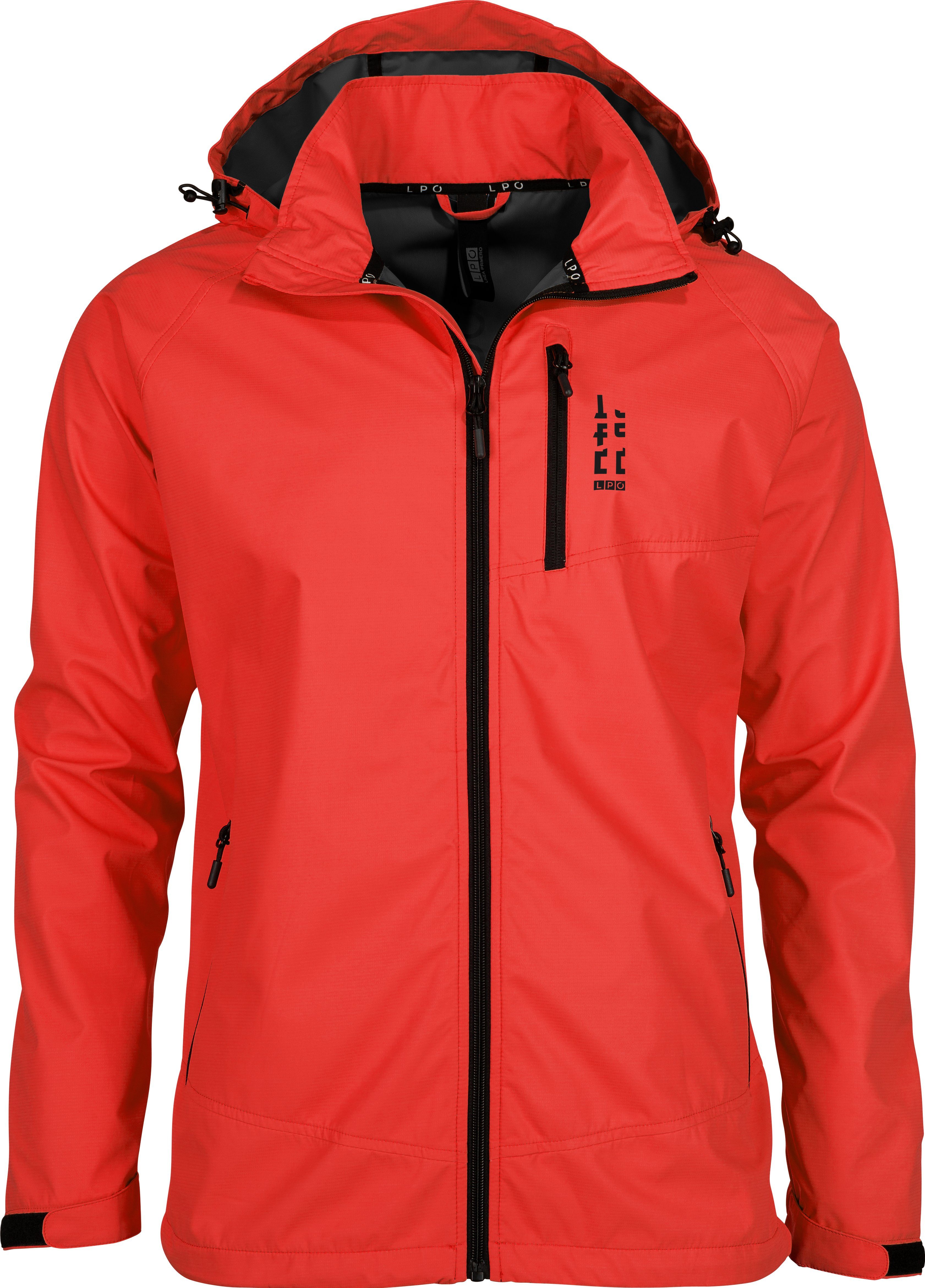 HARRY red DEPROC Active auch II mit Kapuze Großen Größen, Herrenjacke Softshelljacke MEN Funktionsjacke, Outdoorjacke, in abnehmbarer mars CS