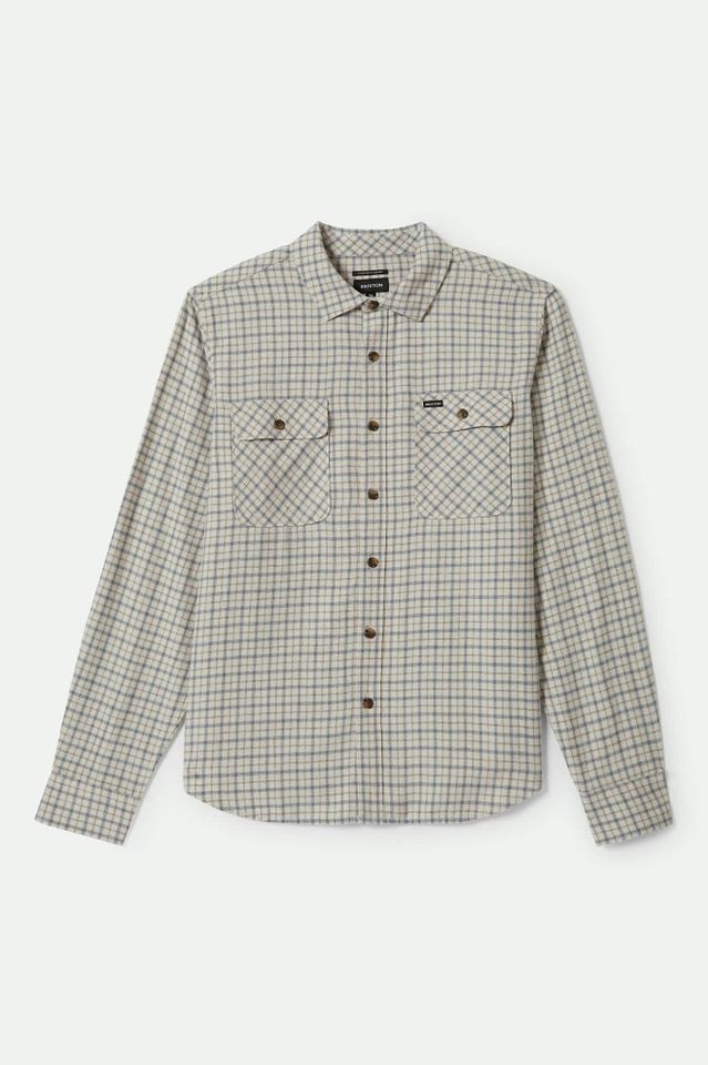 Brixton Langarmhemd Flanellhemd - kariertes Hemd günstig online kaufen