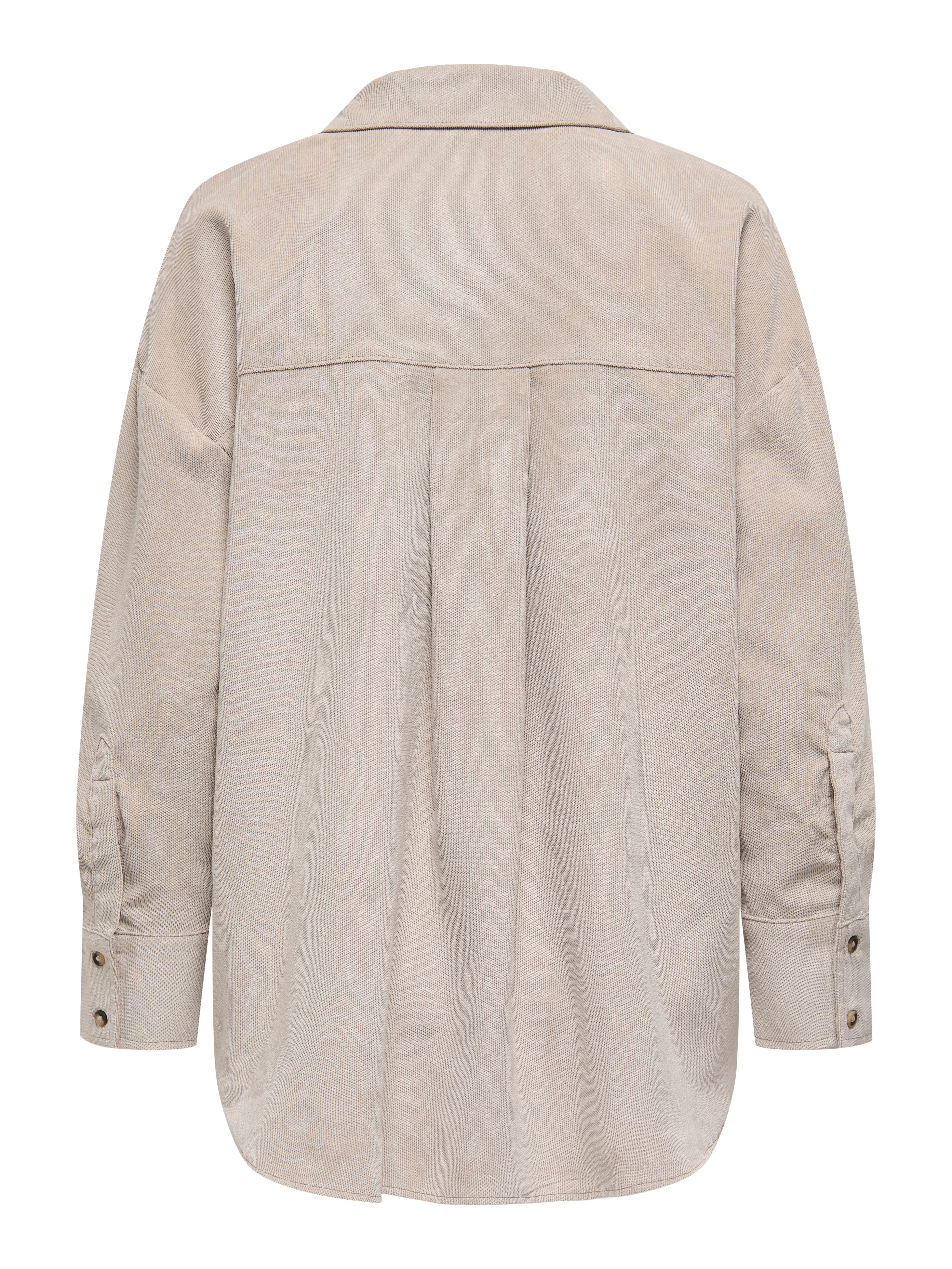 ONLY Langarmbluse ONLMARIKE LIFE L/S CORD LOOSE SHIRT PNT
