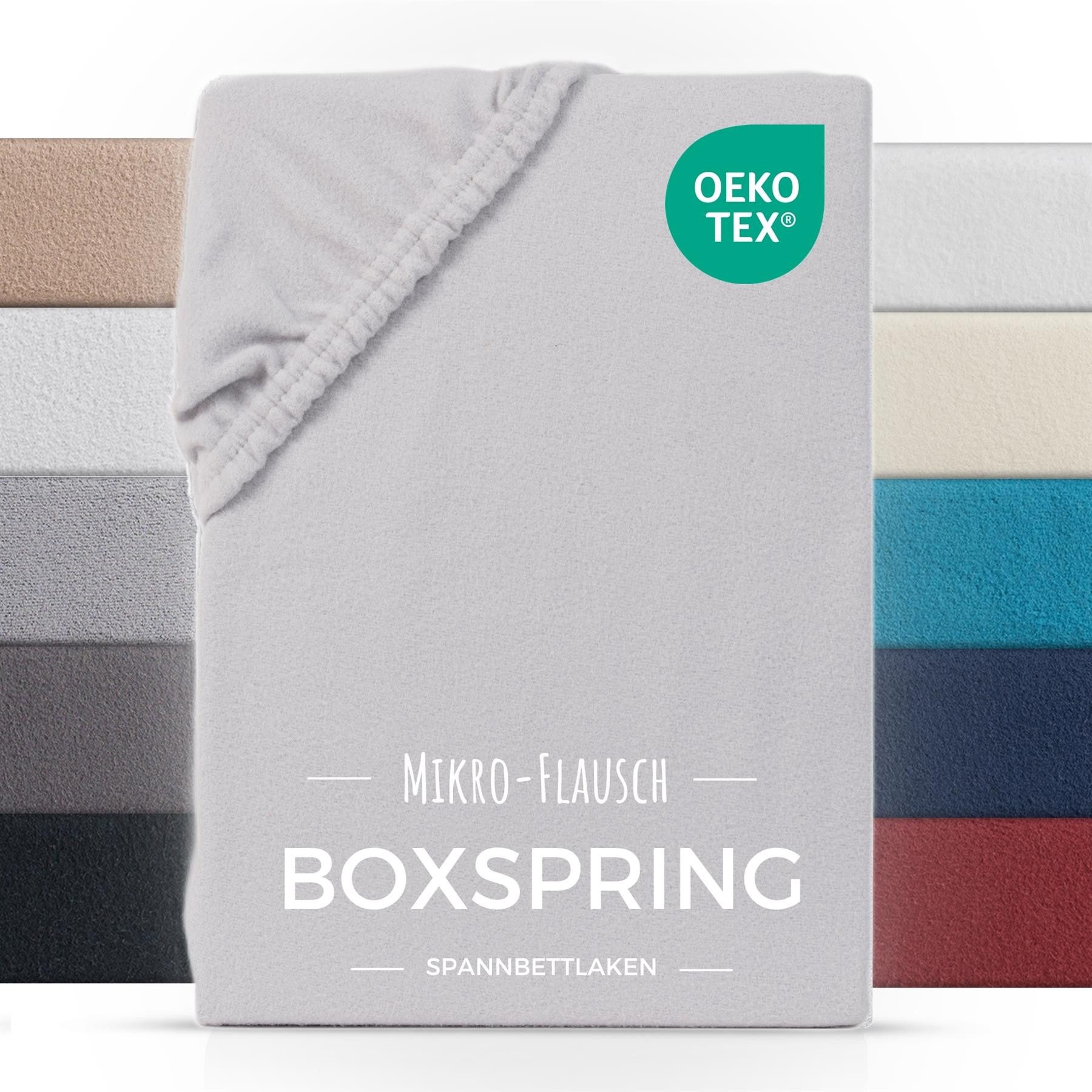 Carpe Sonno Spannbettlaken Boxspring Winter Teddy Fleece Plüsch 180x200 200 günstig online kaufen