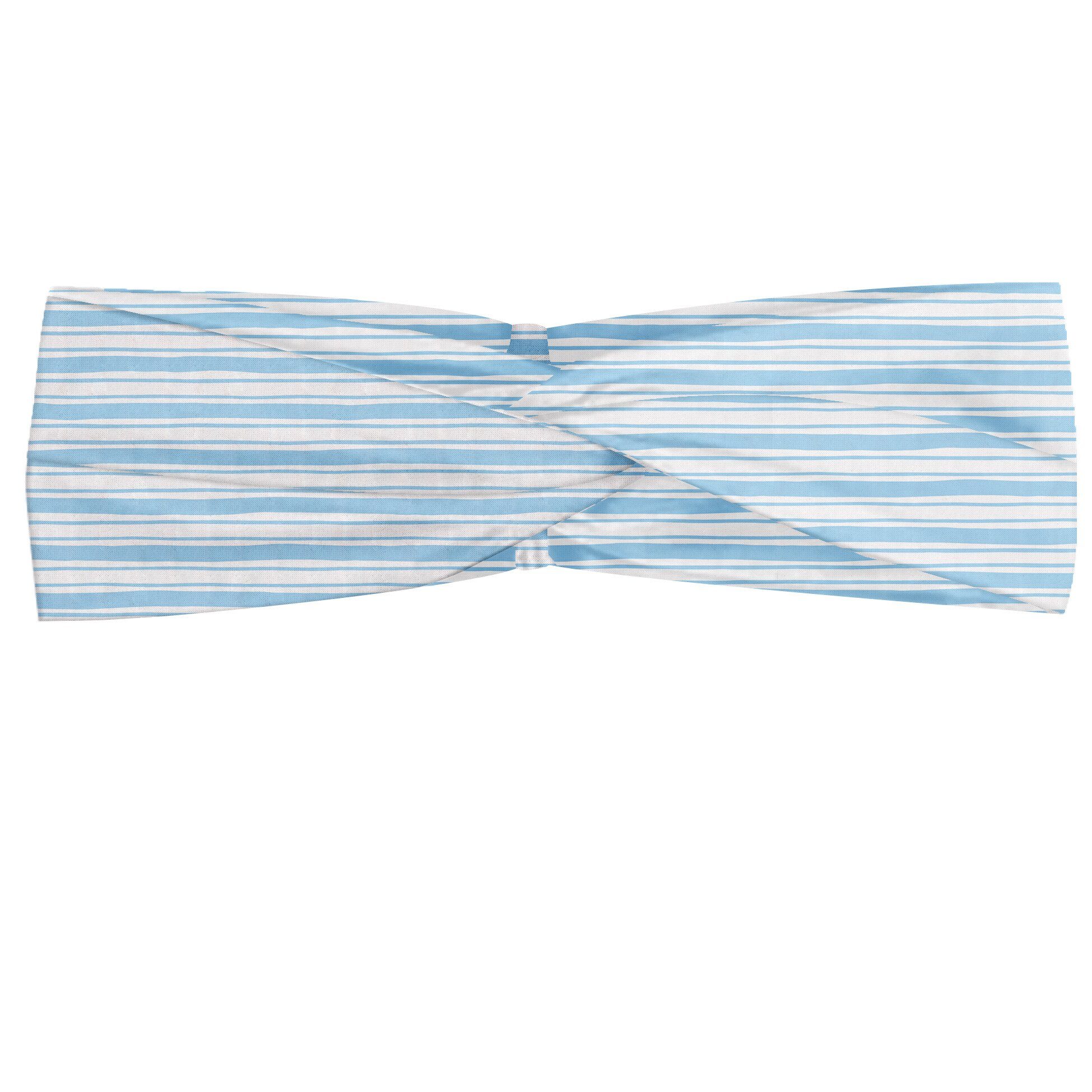alltags Linien Wellenförmige Harbor-Streifen weichen accessories Abakuhaus Elastisch Stirnband und Angenehme