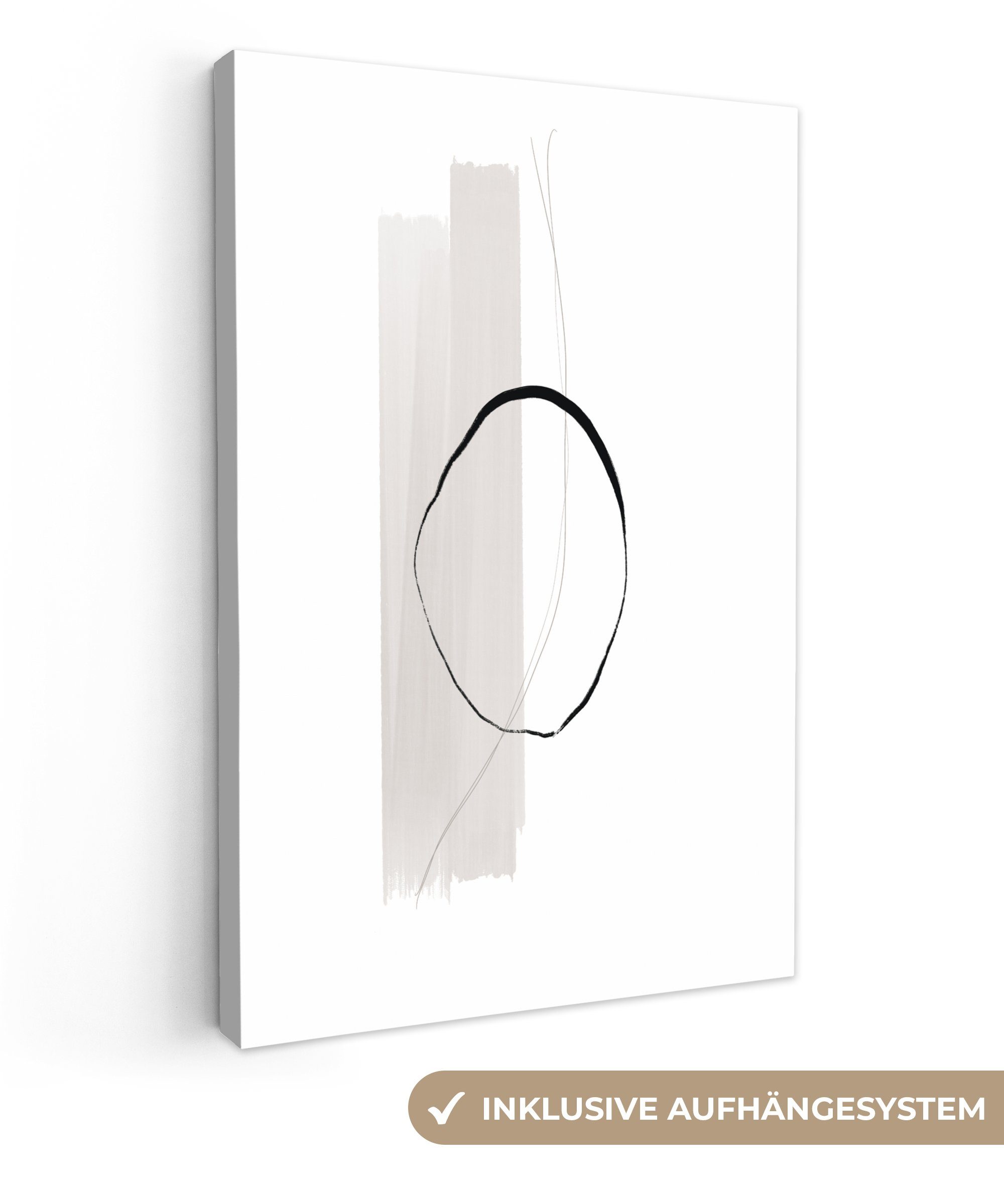 OneMillionCanvasses® Leinwandbild Abstrakt - Pastell - günstig online kaufen