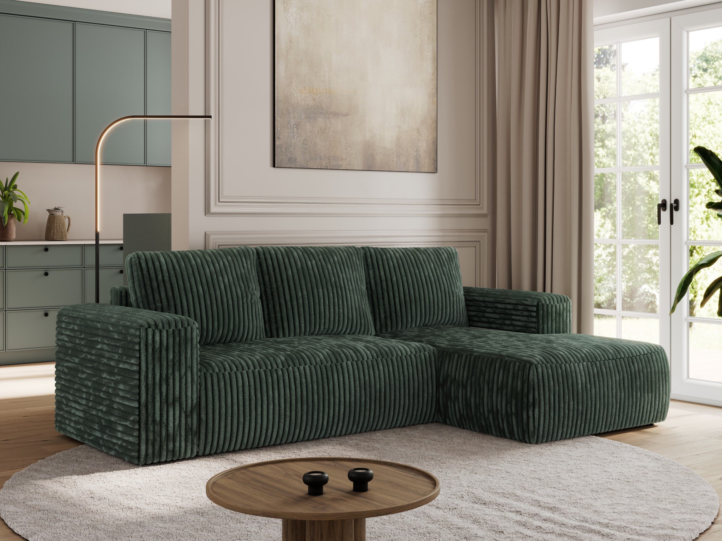 MKS MÖBEL Ecksofa TRENTINO L, Set, L-förmige Ecke, T30-Schaum, lose Kissen, günstig online kaufen