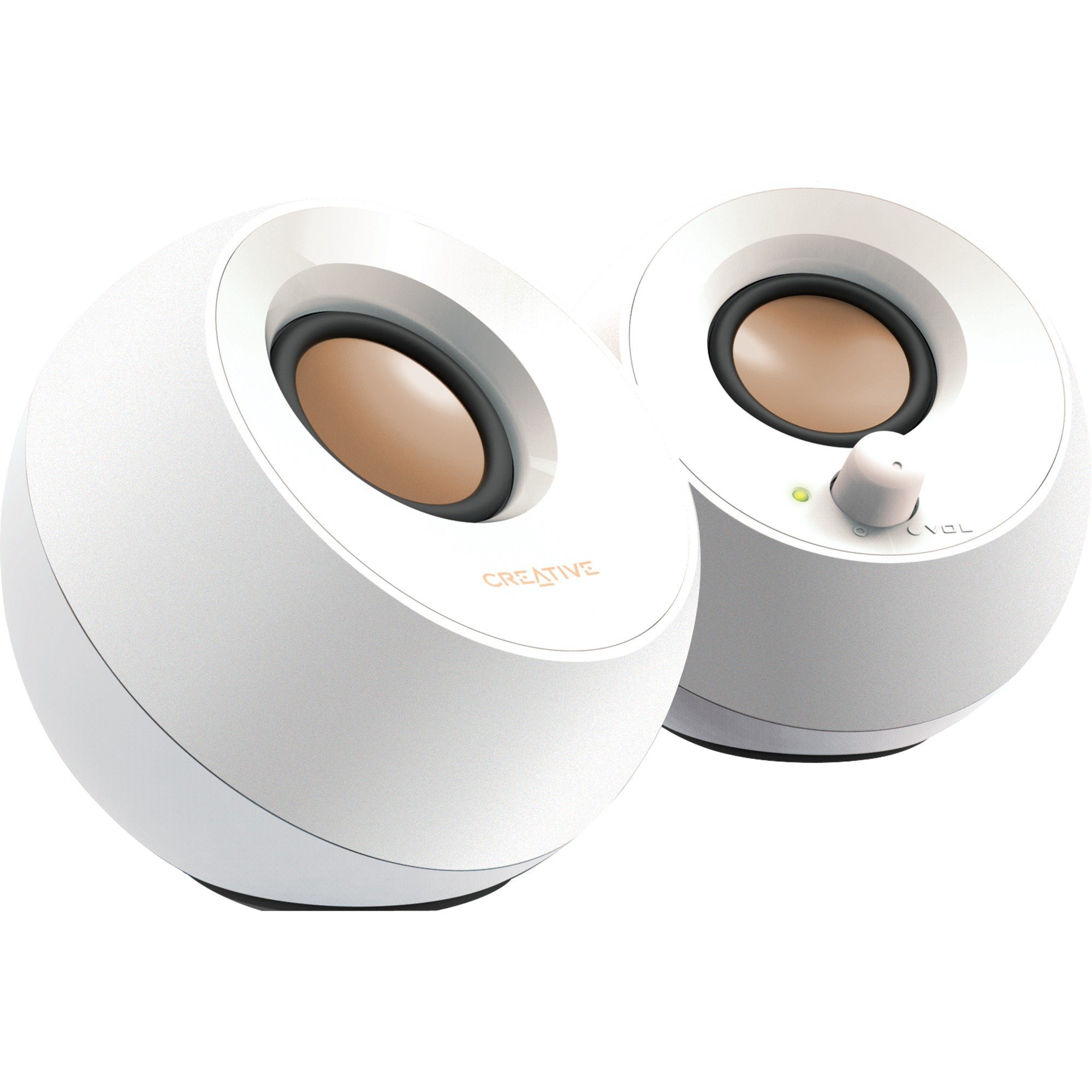 Creative Labs Creative Pebble, PC-Lautsprecher, (Klinke, USB) Lautsprecher