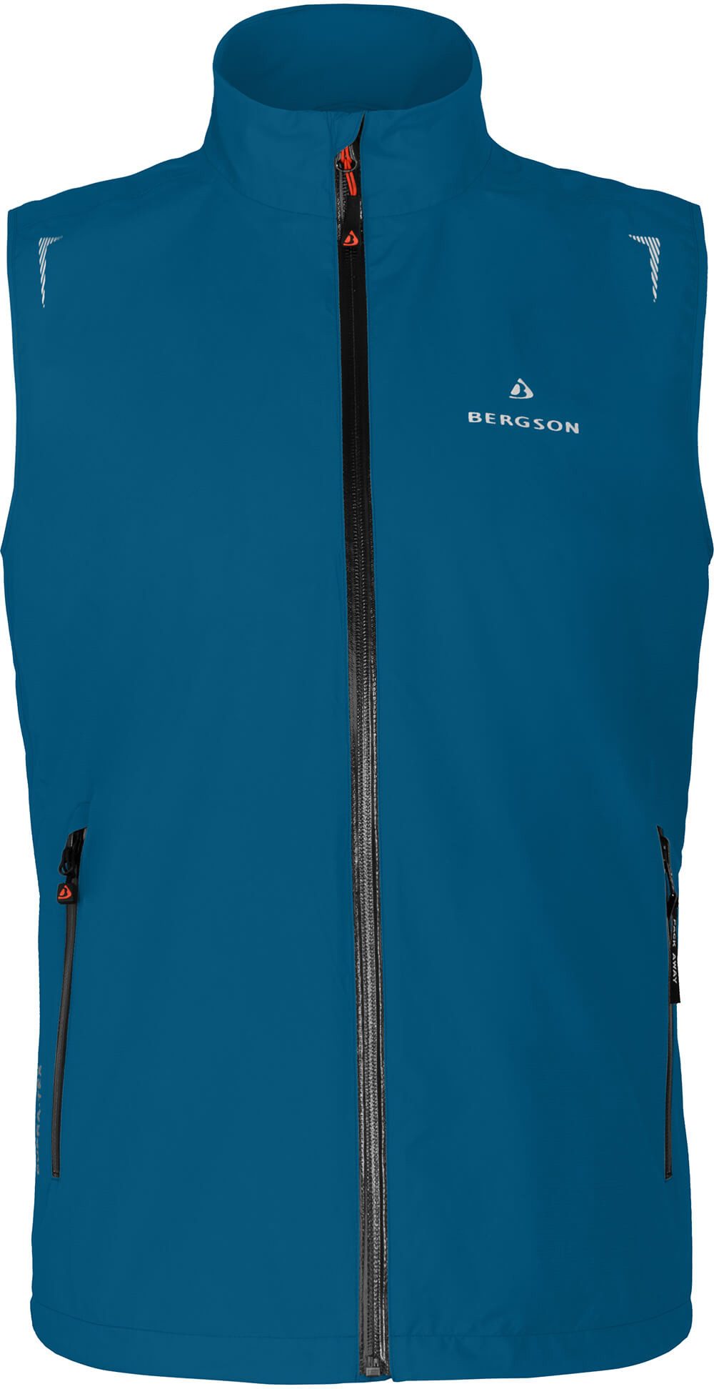 Bergson Regenjacke EGGEN Weste Herren Regenweste, günstig online kaufen
