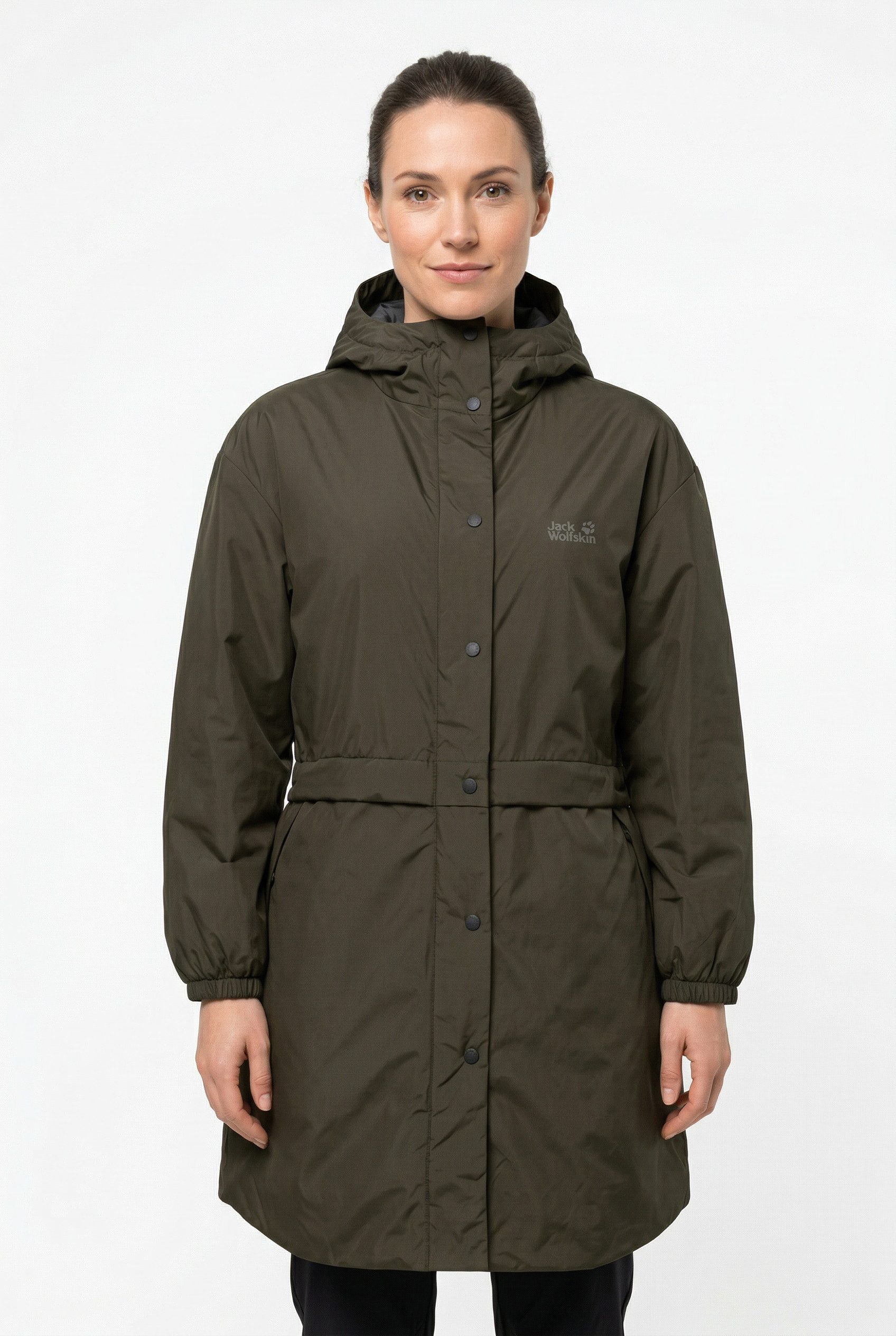 Jack Wolfskin Funktionsjacke ALTAY JKT W mit Kapuze, atmungsaktiv, wasser- und windabweisend