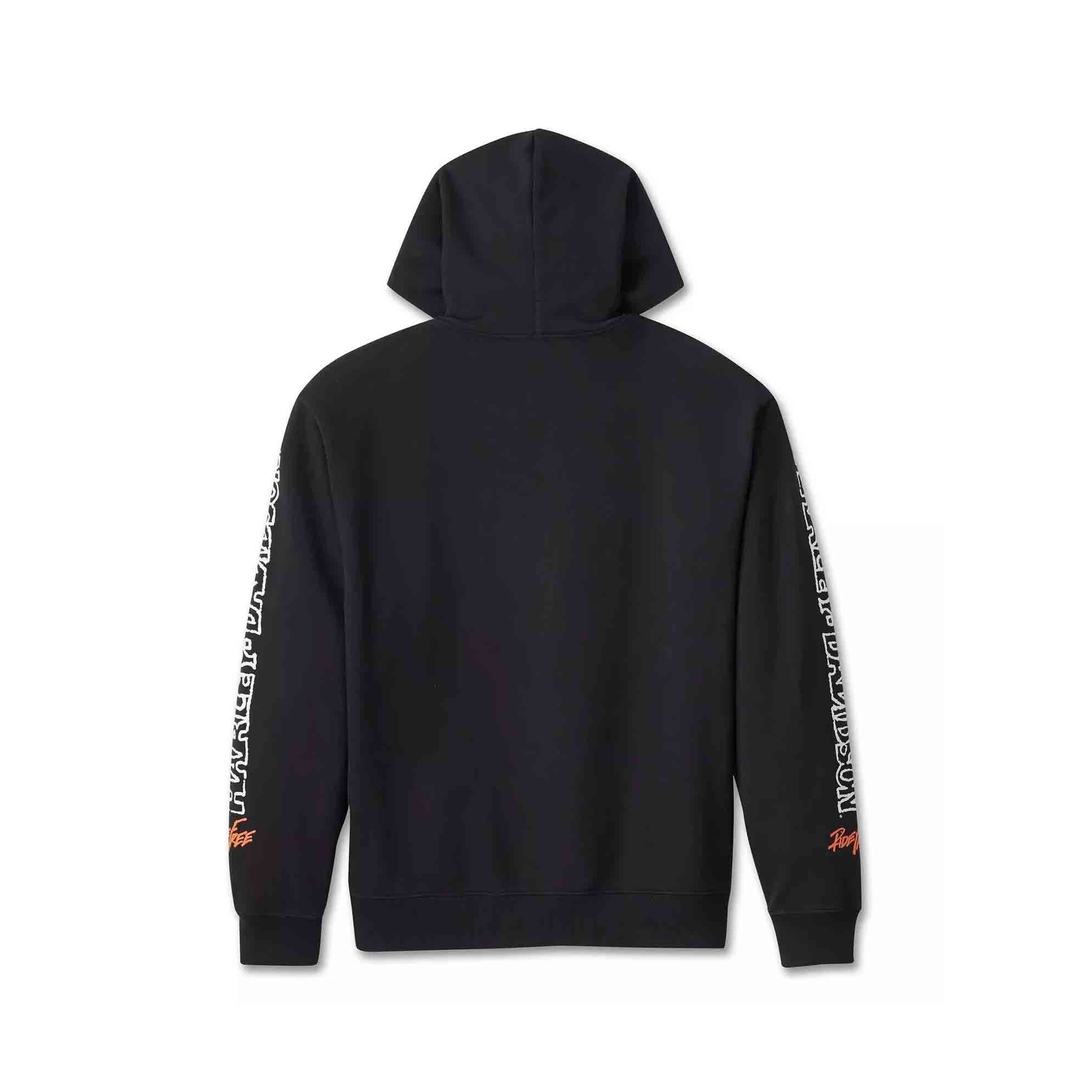 HARLEY-DAVIDSON Hoodie Herren Willie G Winged Wheel Biker Sweatshirt Pullover Kapuzenpullover