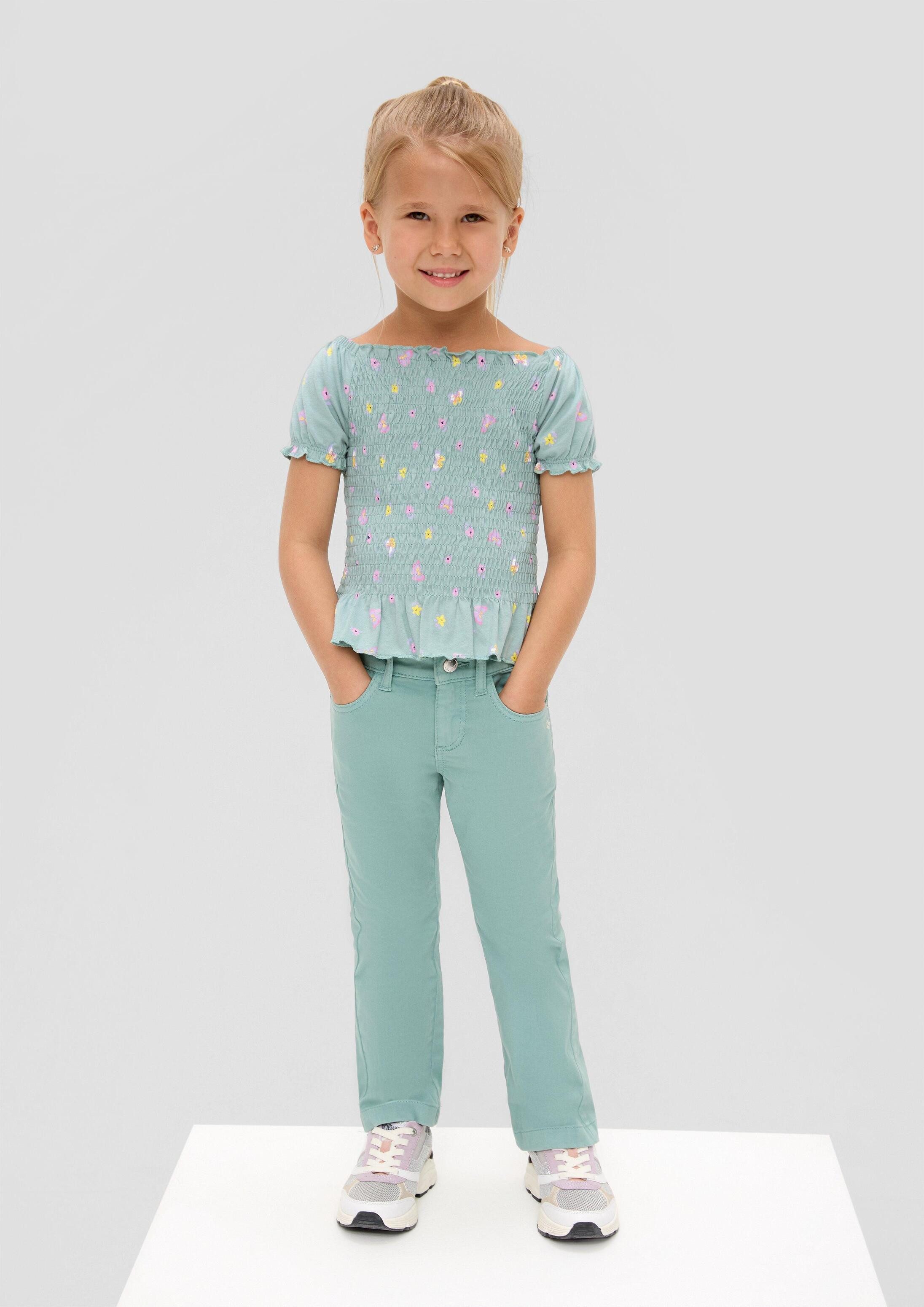 s.Oliver Chinos Hose BETSY Hose mit Flared Leg