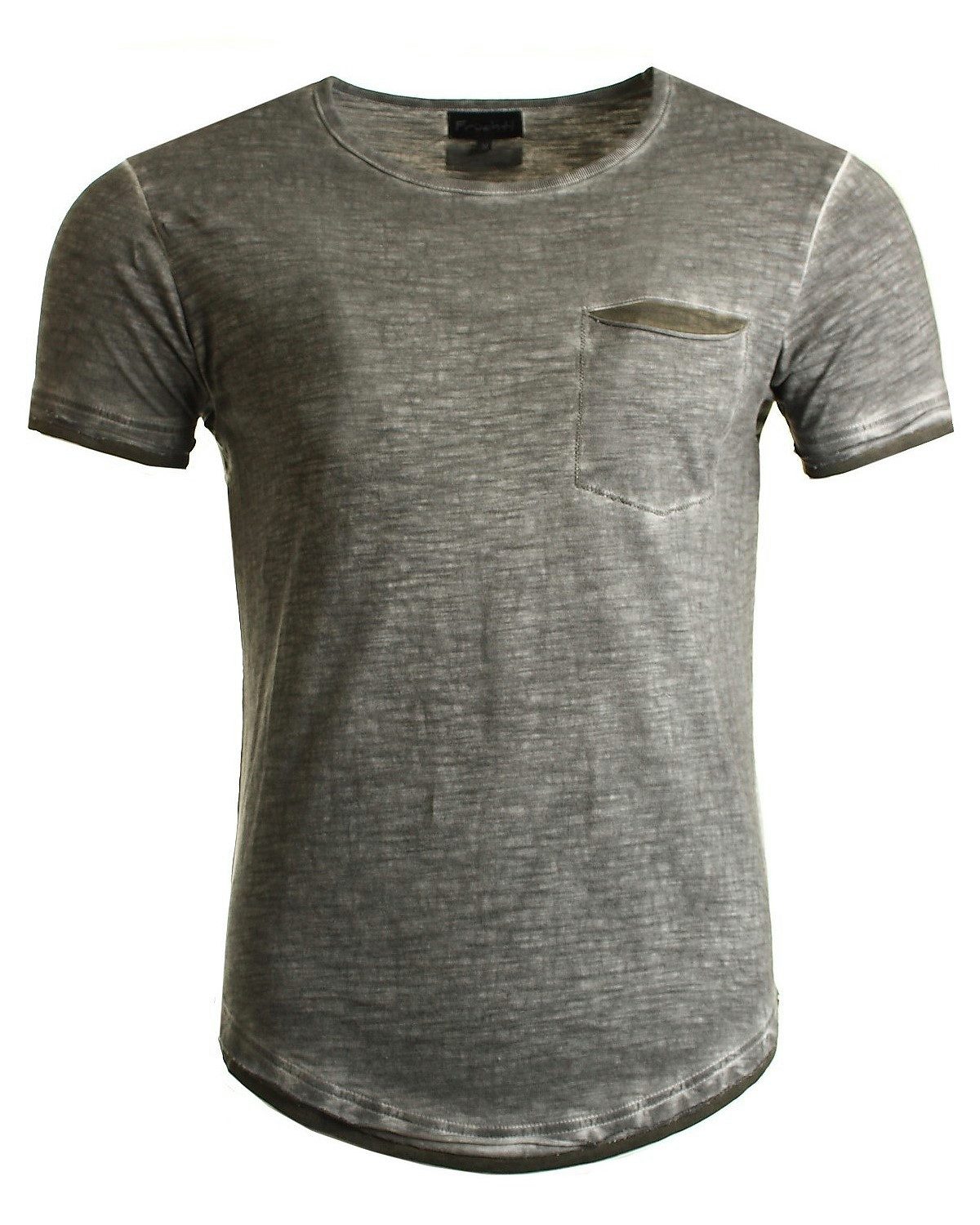 Früchtl T-Shirt mit Rundhals-Ausschnitt