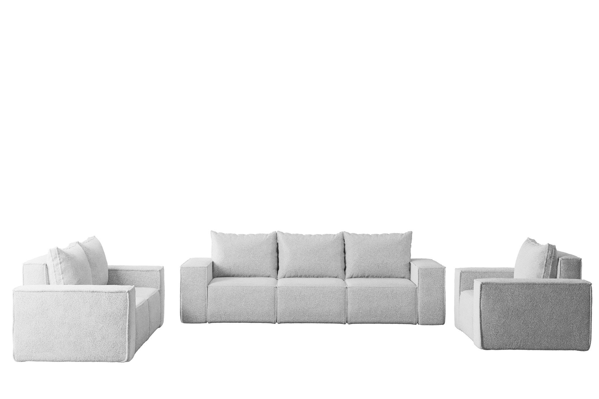 Fun Möbel Polstergarnitur Sofa-Set Designersofa ESTELLE günstig online kaufen