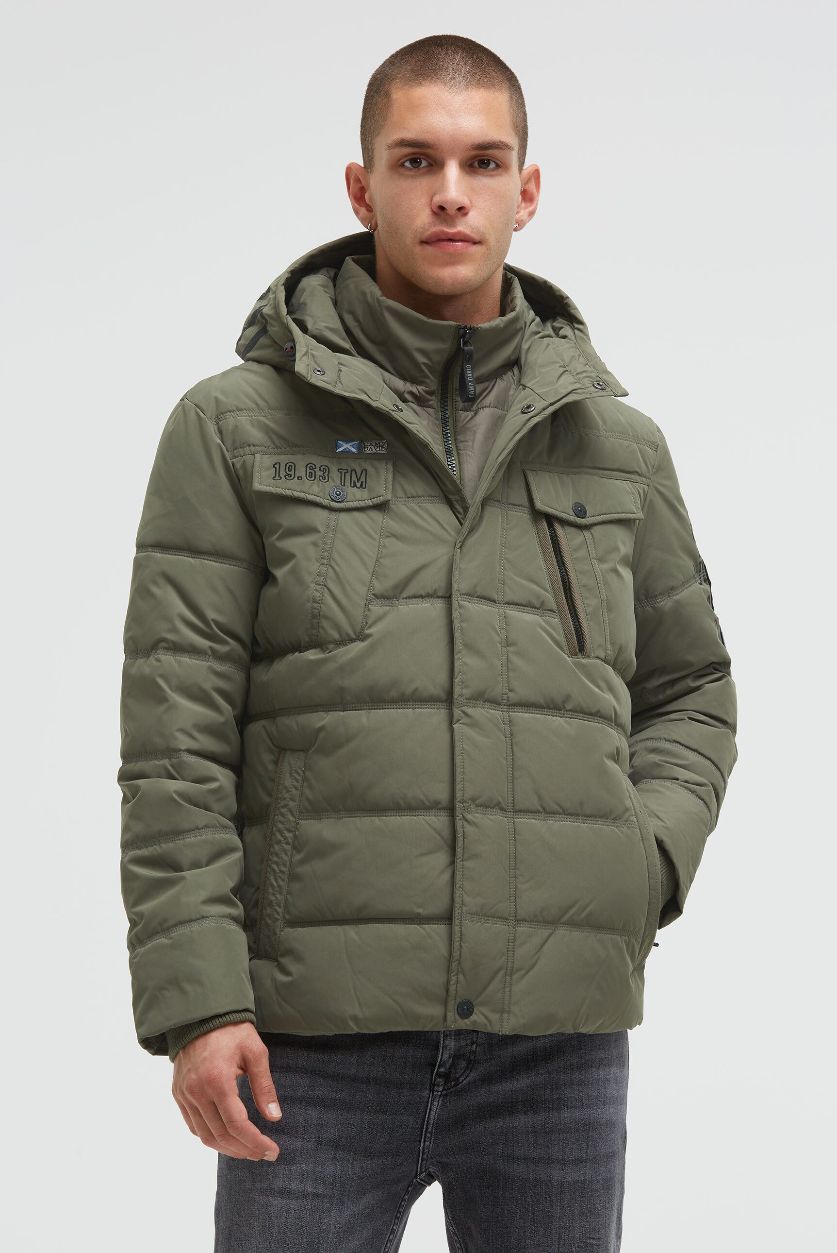 CAMP DAVID Winterjacke mit wasserabweisender Funktion