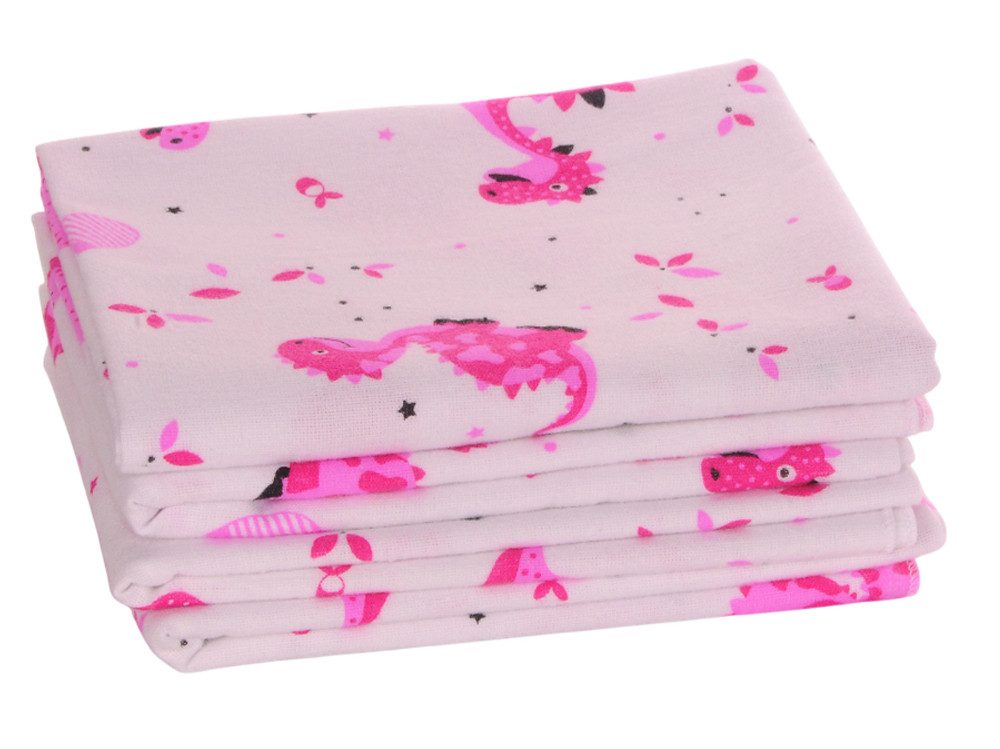 Spucktuch Baby Spucktücher 4er Pack Flanellwindeln 60x80cm Flanelltüche