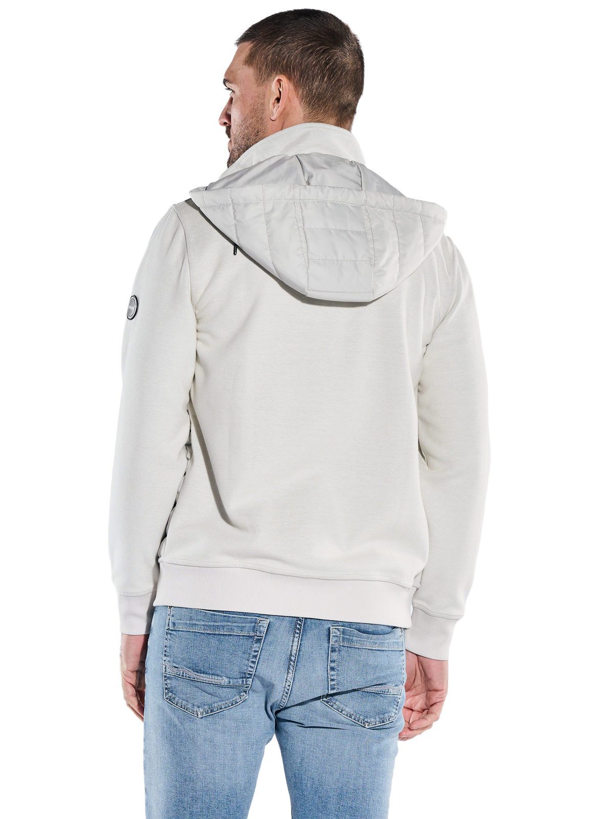 emilio adani Kapuzensweatjacke Herren Sweatjacke mit abnehmbarer Kapuze, Si günstig online kaufen