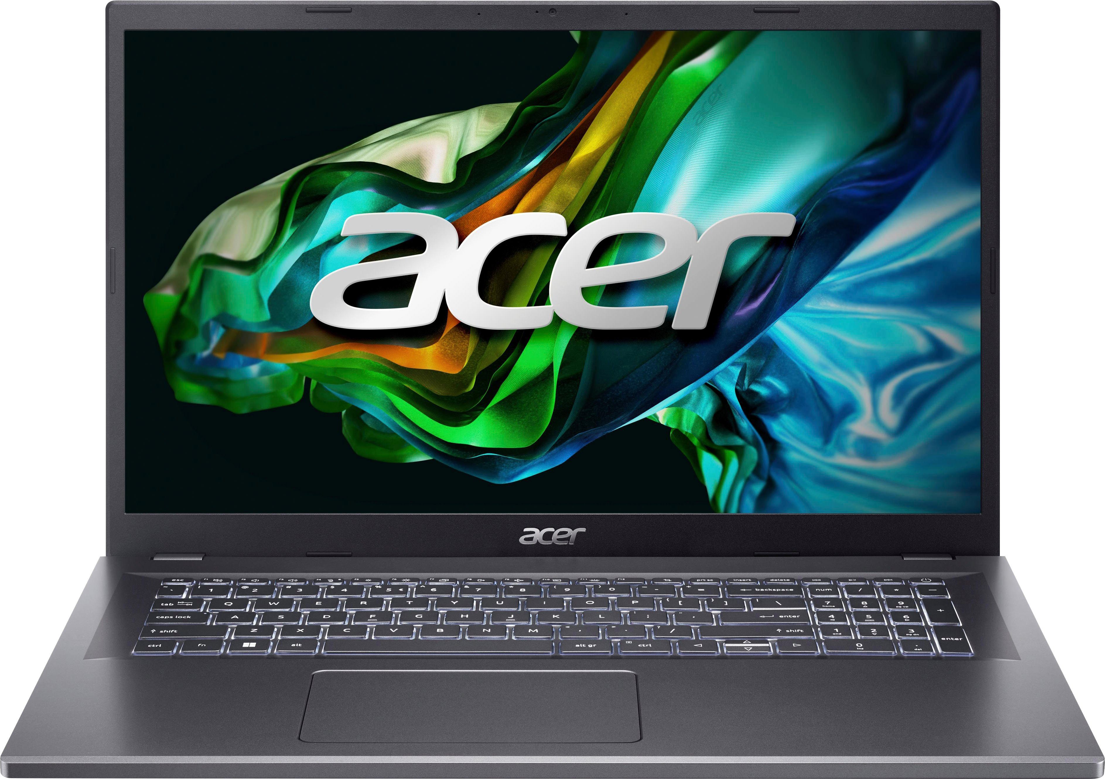 Acer A517-58M-58ER Notebook (43,94 cm/17,3 Zoll, Intel Core i5 1335U, Iris  Xe Graphics, 1000 GB SSD)