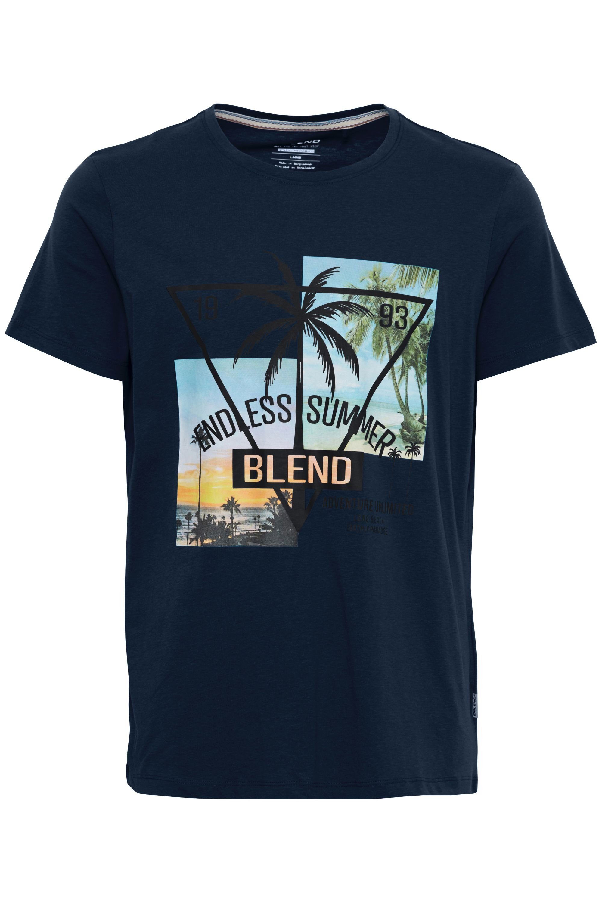 Blend T-Shirt BHTee Basic T-Shirt mit Rundhalsausschnitt günstig online kaufen