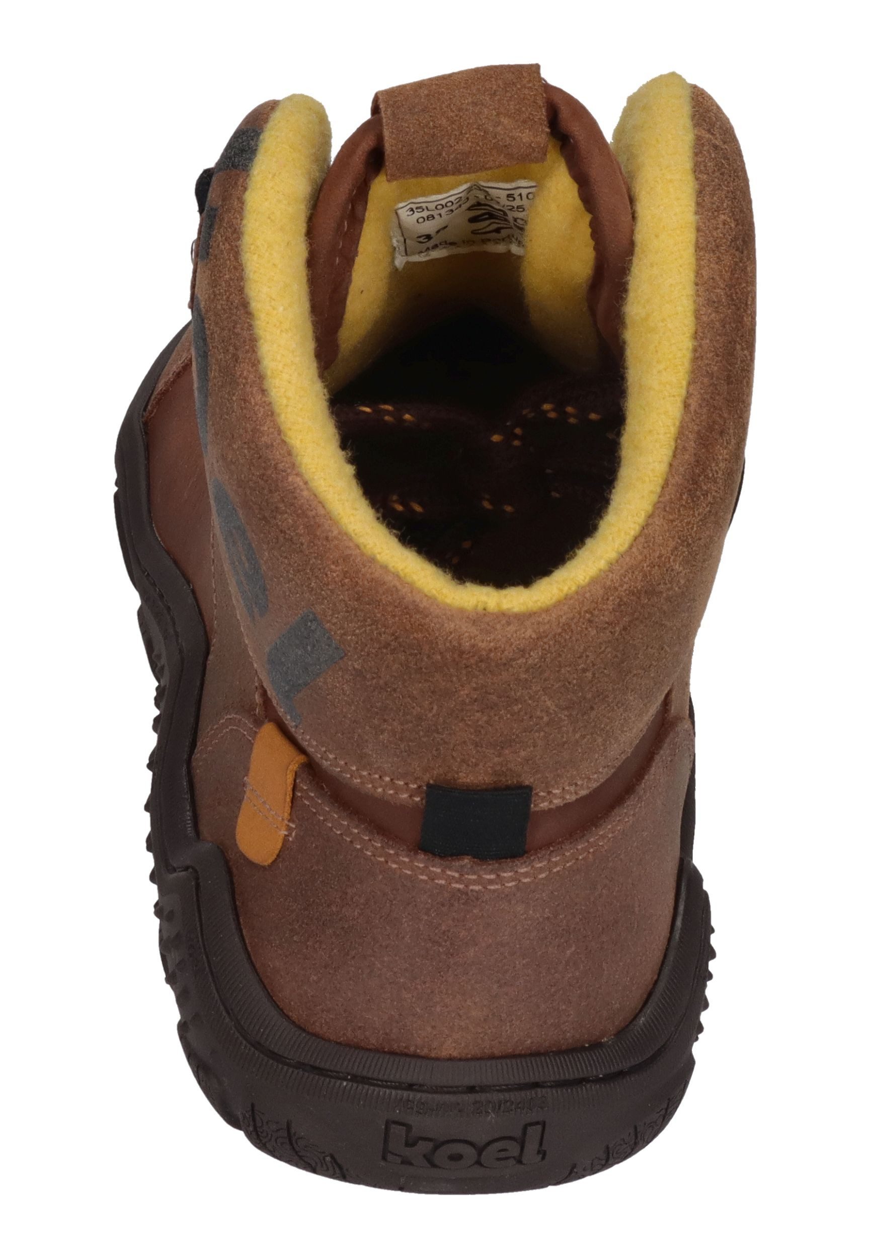KOEL ROBA MERINO Barfußschuh Chocolate