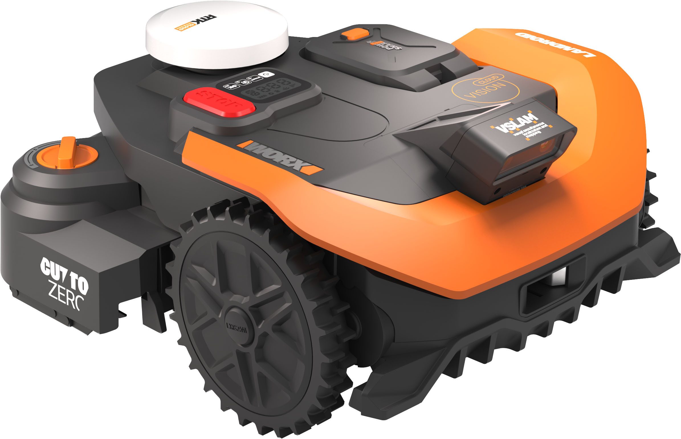 Worx Rasenmähroboter WR318E, bis 1800 m² Rasenfläche