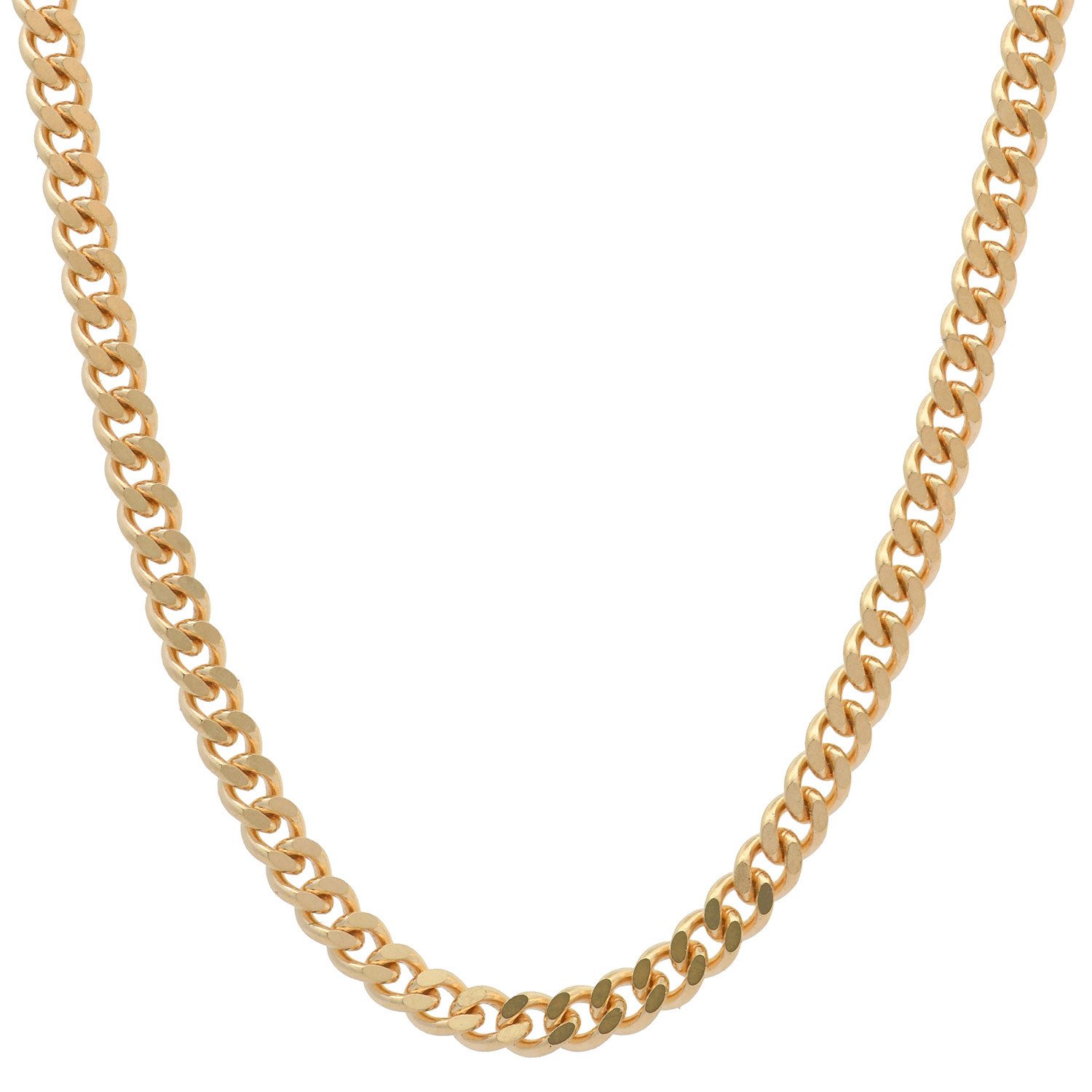HOPLO Panzerkette Goldkette Panzerkette Länge 38cm - Breite 2,0mm - 750-18 Karat Gold – Bild 2 von 5