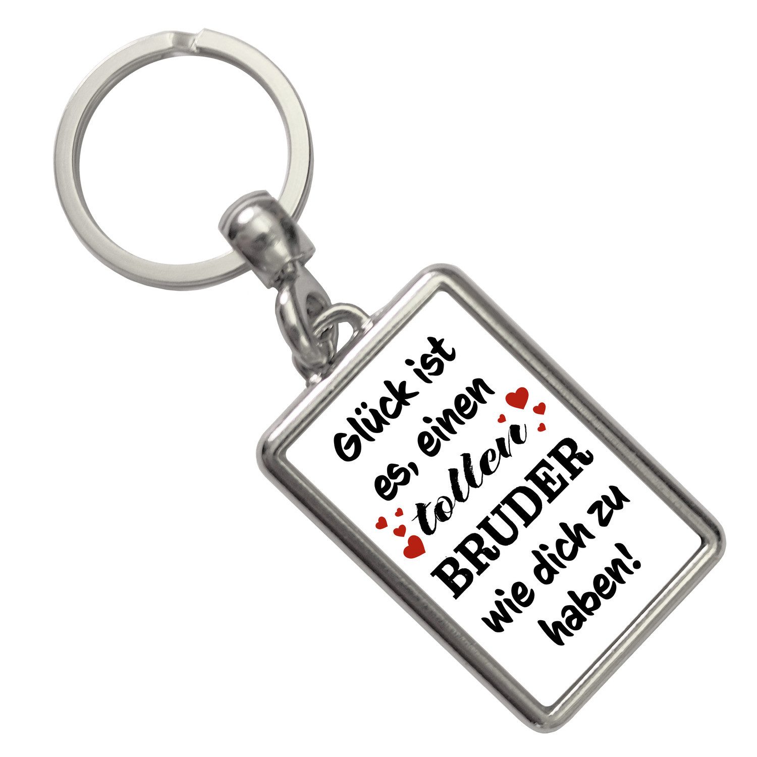 speecheese Schlüsselanhänger Toller Bruder Glück Schlüsselanhänger günstig online kaufen