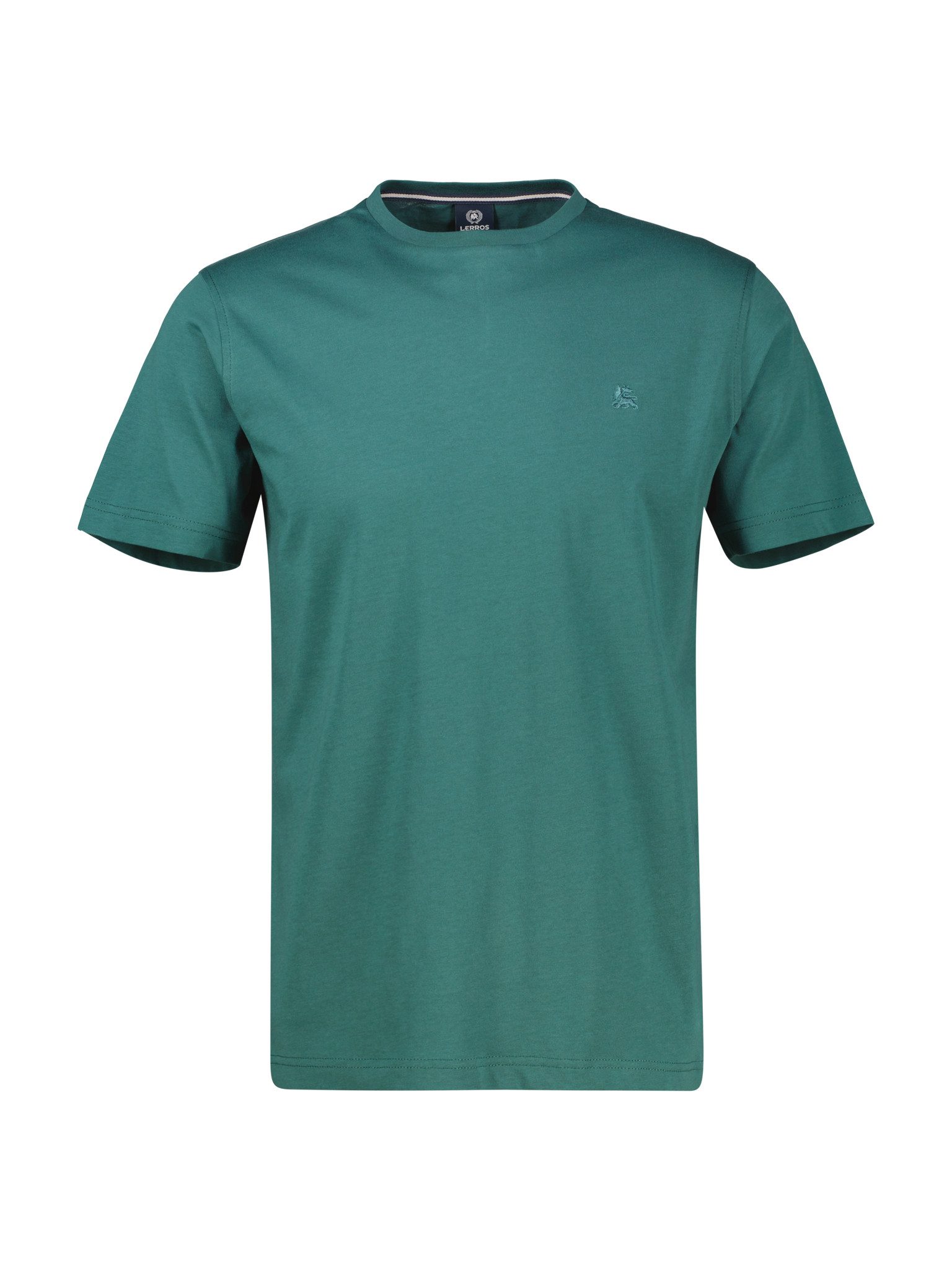LERROS T-Shirt mit Logo-Stickerei