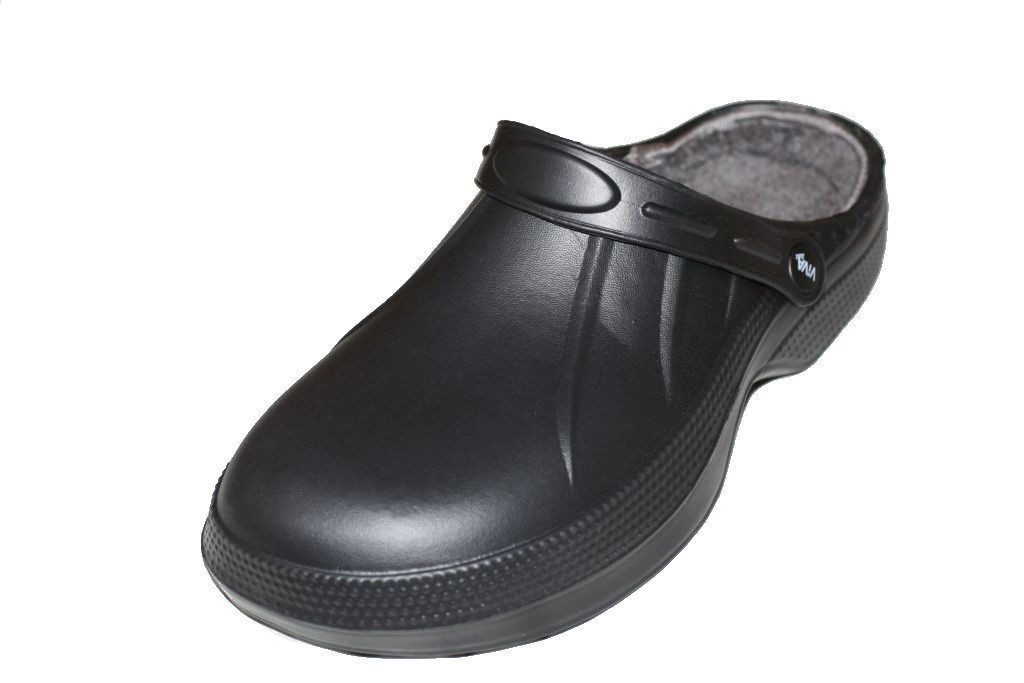 emeco Warmfutter Herren Clogs Hausschuhe Gartenschuhe Berufschuhe Pantolette Clog