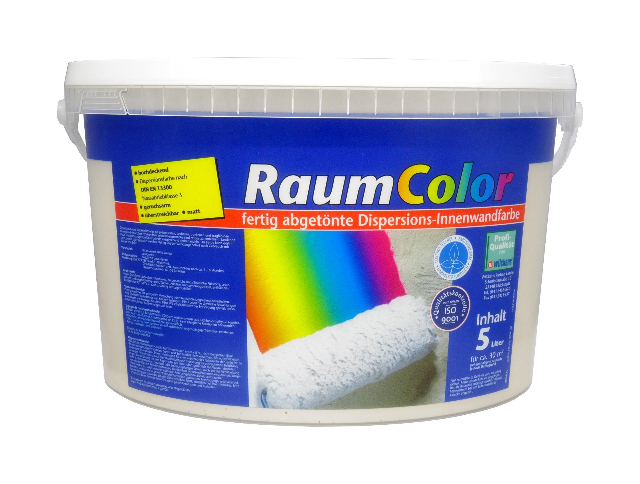 Wilckens Farben Wandfarbe, Raumcolor Taupe L 5