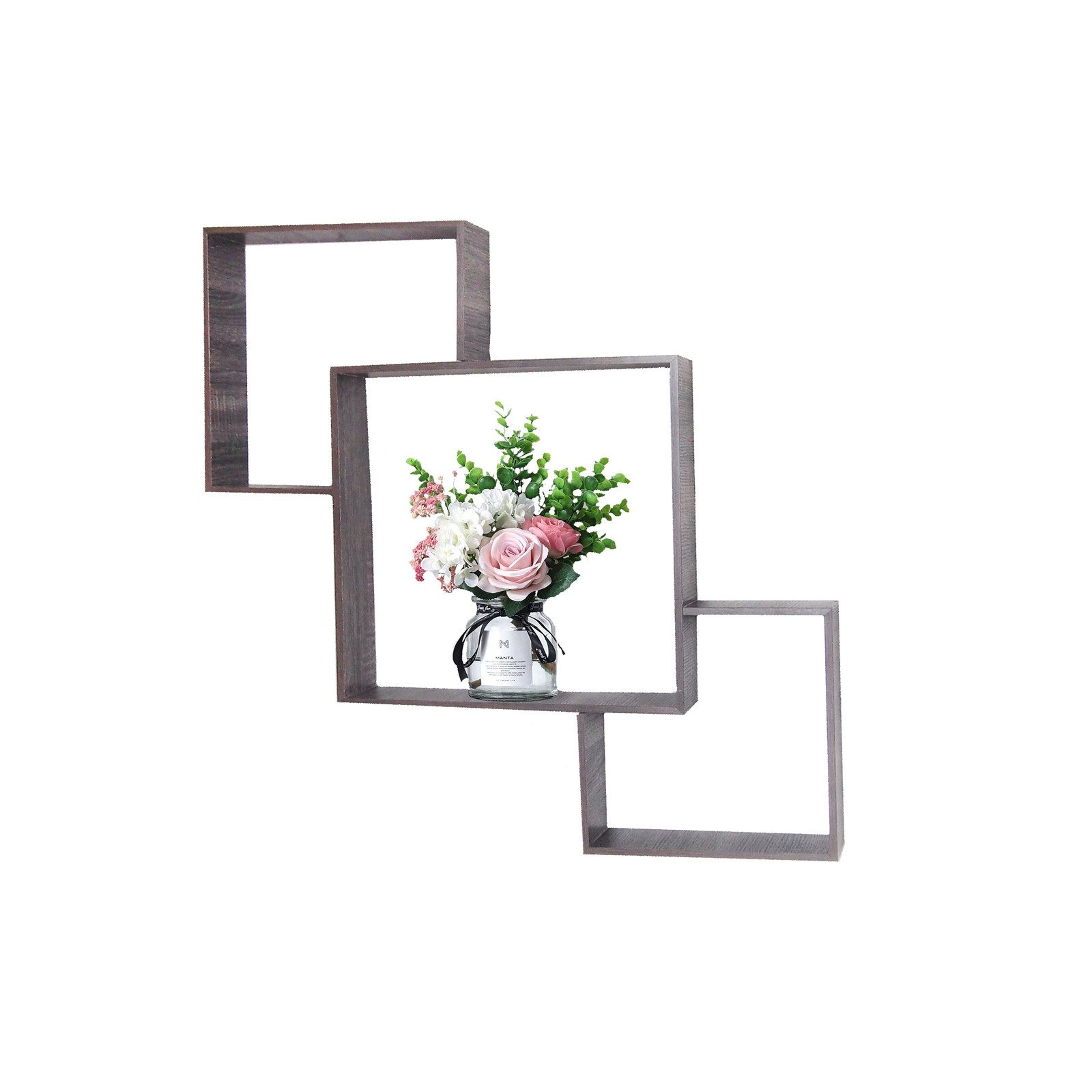HTI-Living Deko-Wandregal Regal für die Wand Viola, Stück 1-tlg., Wandregal günstig online kaufen