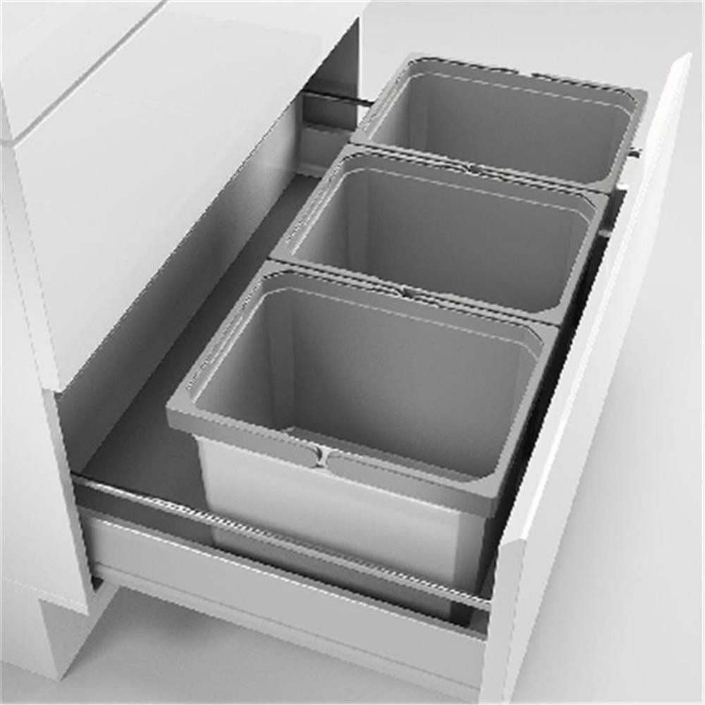 Naber Mülleimer Cox® Box 235 K/800-3, Abfallsammler für vorhandene Auszüge