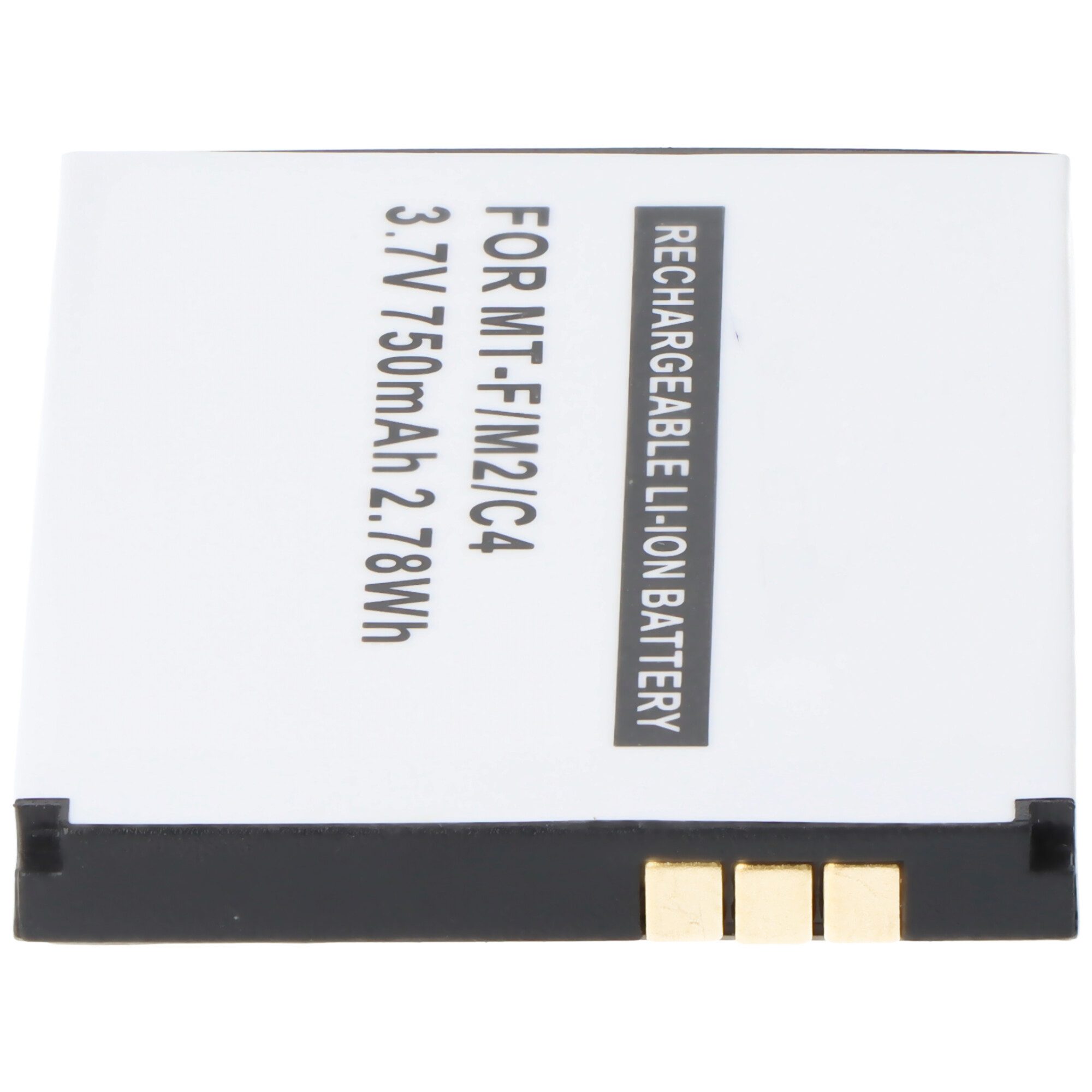AccuCell Akku kompatibel für AVM FRITZ!Fon MT-F, M2, C4, C5 Li-Ion Akku 312BA Akku