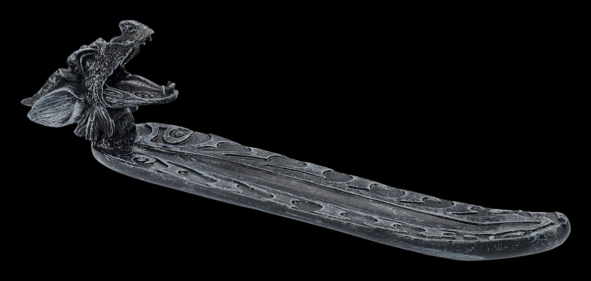 Figuren Shop GmbH Räucherstäbchen-Halter Räucherstäbchenhalter - Drachenkop günstig online kaufen