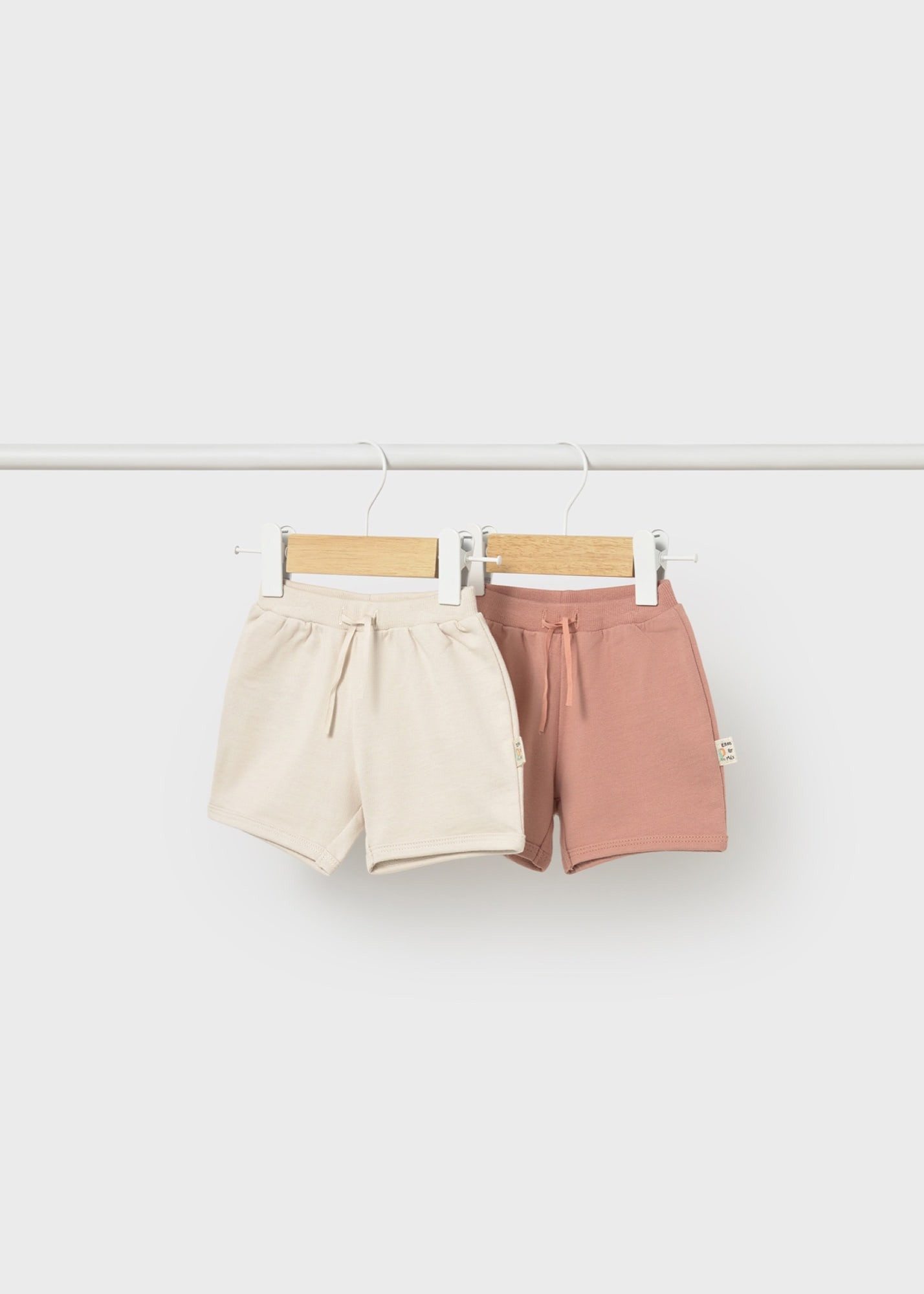 Mayoral Jogginghose Set 2 Kurze Hosen Ton (2-tlg., 2er-Pack)