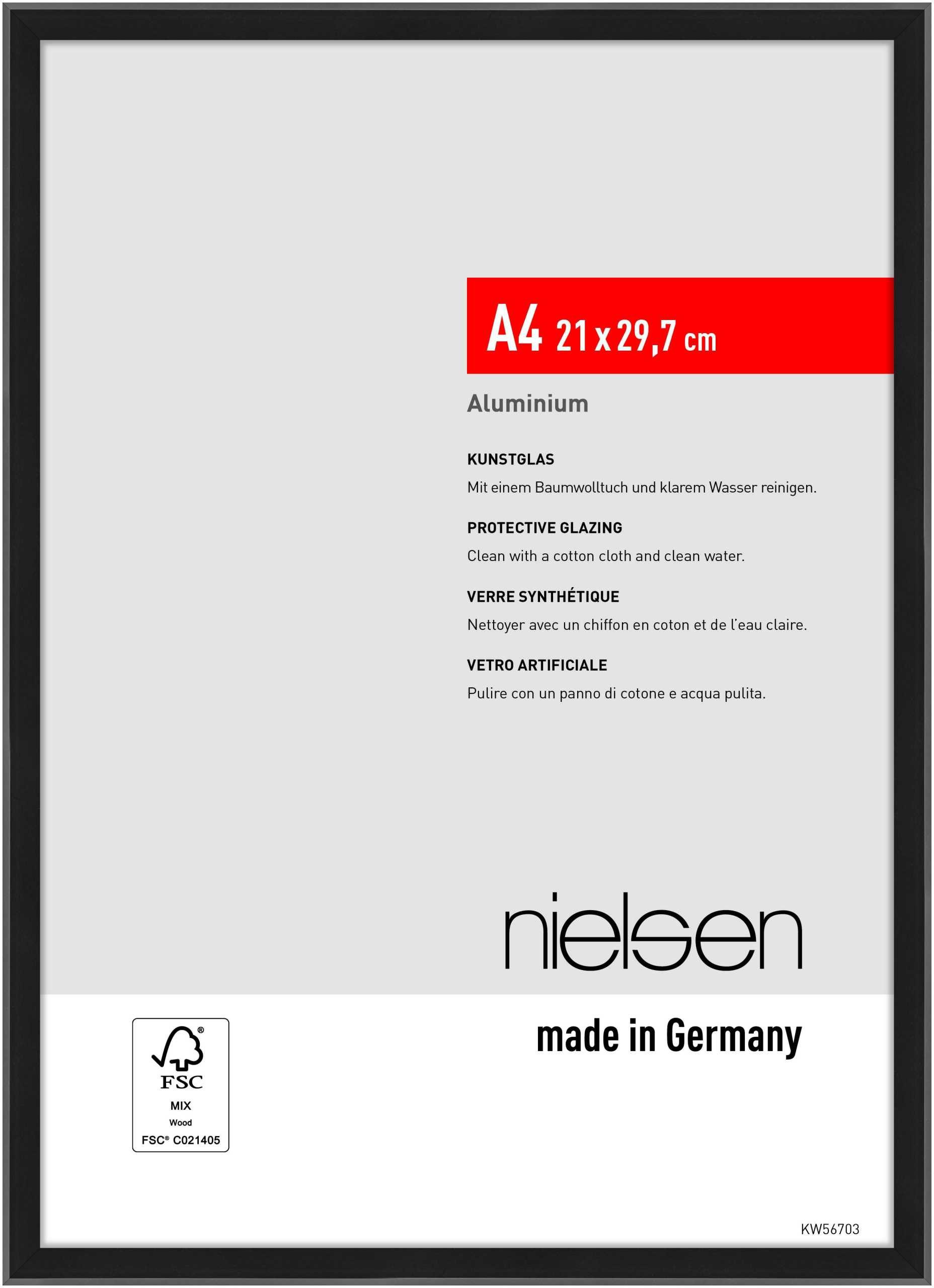 nielsen Bilderrahmen Aluminium Bilderrahmen Atlanta, (1 St)
