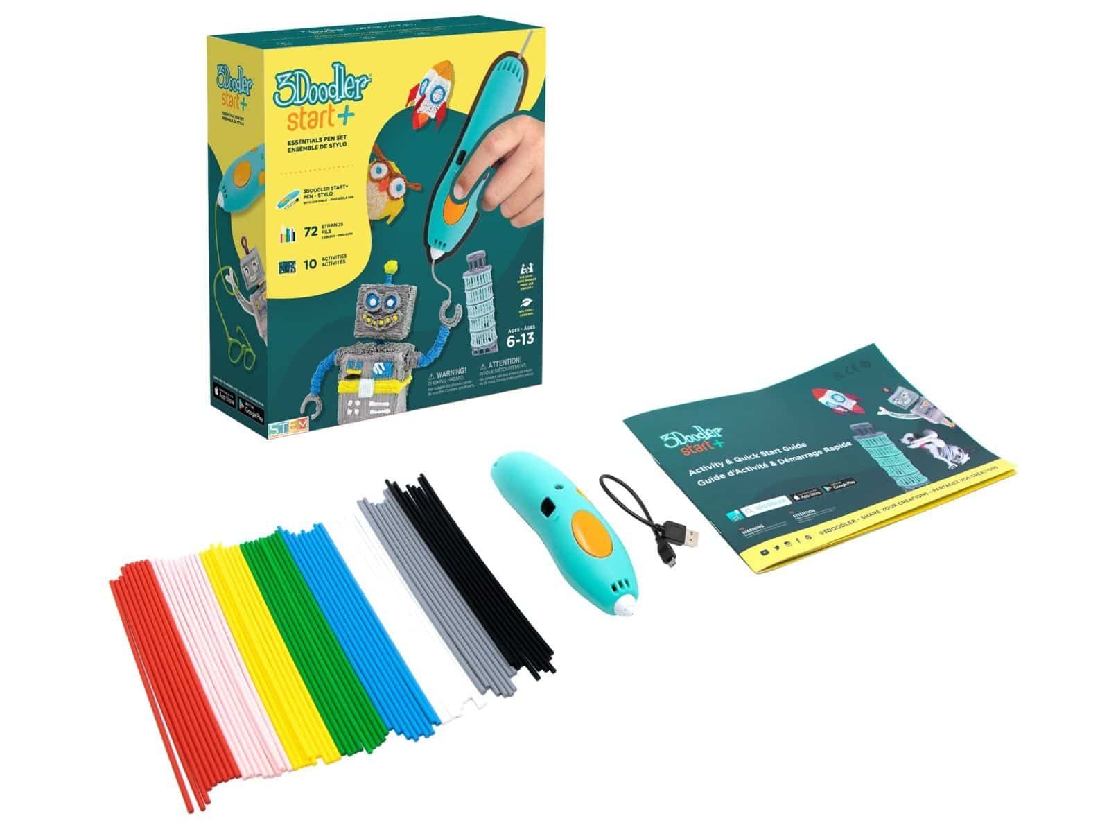 3Doodler 3DOODLER 3D-Stift Start+, Pen-Set Tintenstrahldrucker