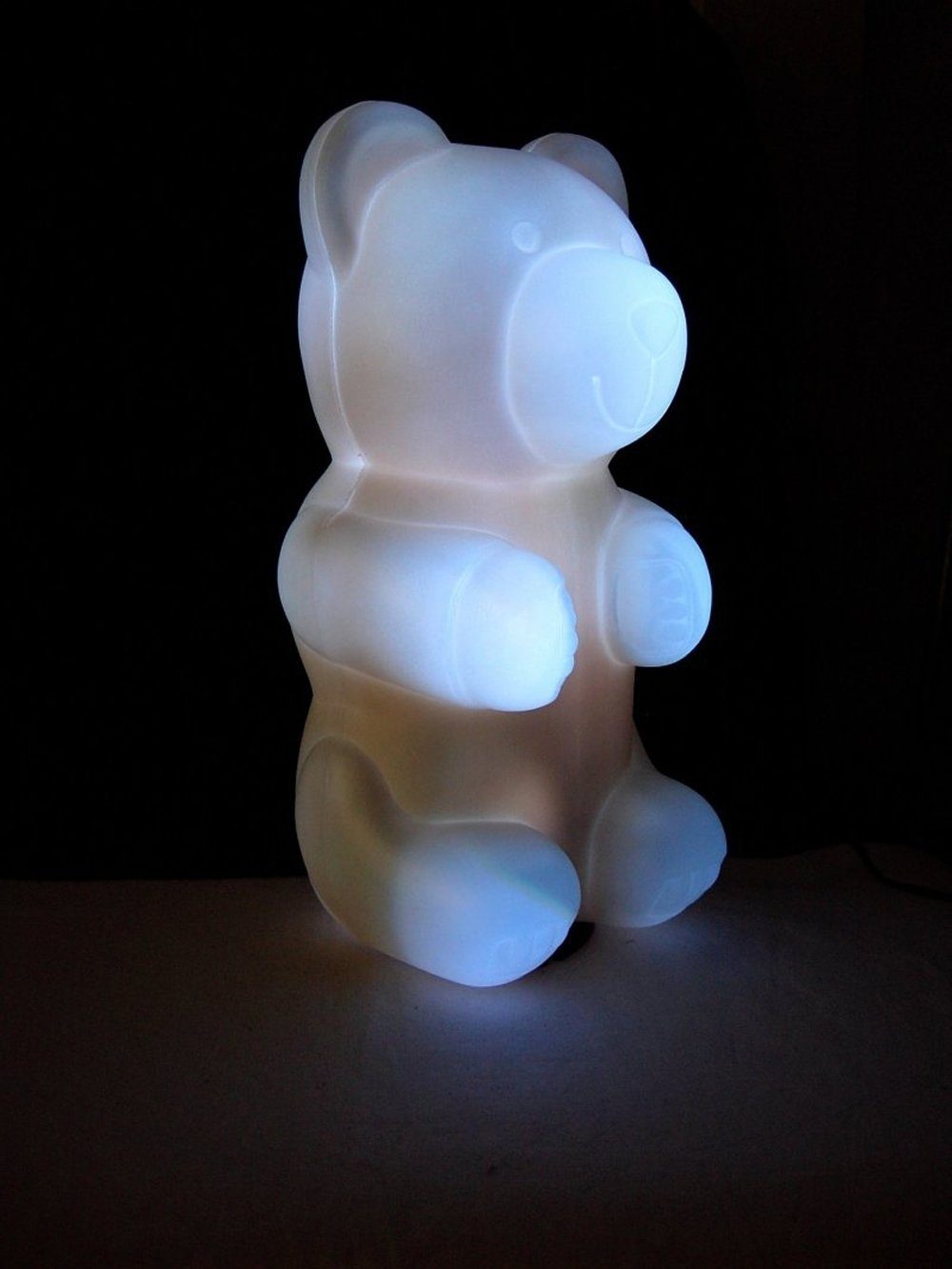 Lichtideen LED Dekolicht 4714 LED Leuchte Nikki Bär 12 Volt Kalt Weiß Höhe 310mm, LED Band Kalt Weiß, Lichtideen / Kalt Weiß