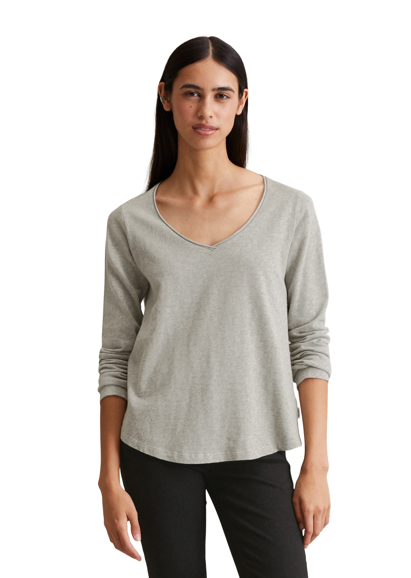 Langarmshirt aus Premium Organic Cotton