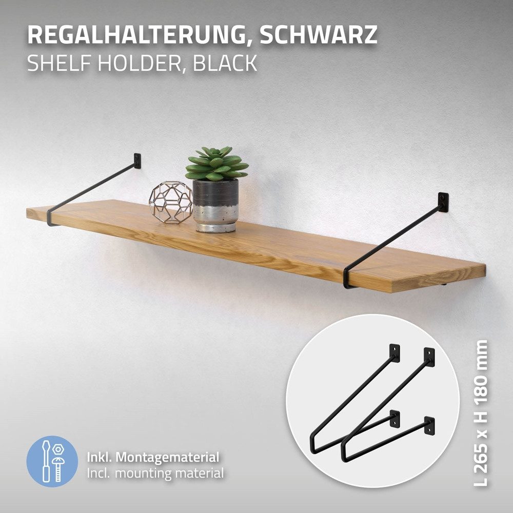 ML-DESIGN Wandregalhalter Regalhalterung Winkel Halterung für Regale & Kons günstig online kaufen