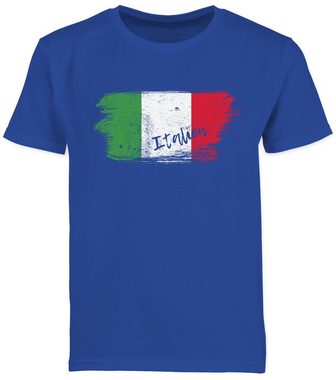 Shirtracer T-Shirt Italien Italia Italienisch (1-tlg) 2024 Fussball EM Fanartikel Kinder