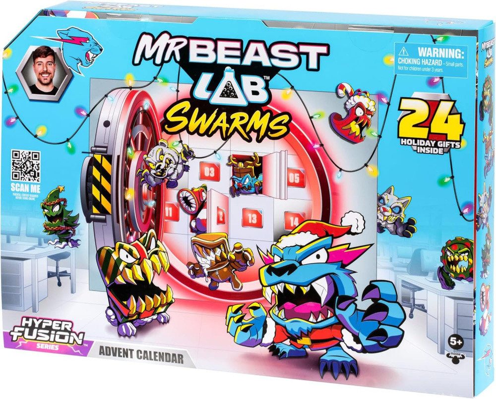 Moose Toys Adventskalender Mr. Beast Lab Swarms 3 Adventskalender