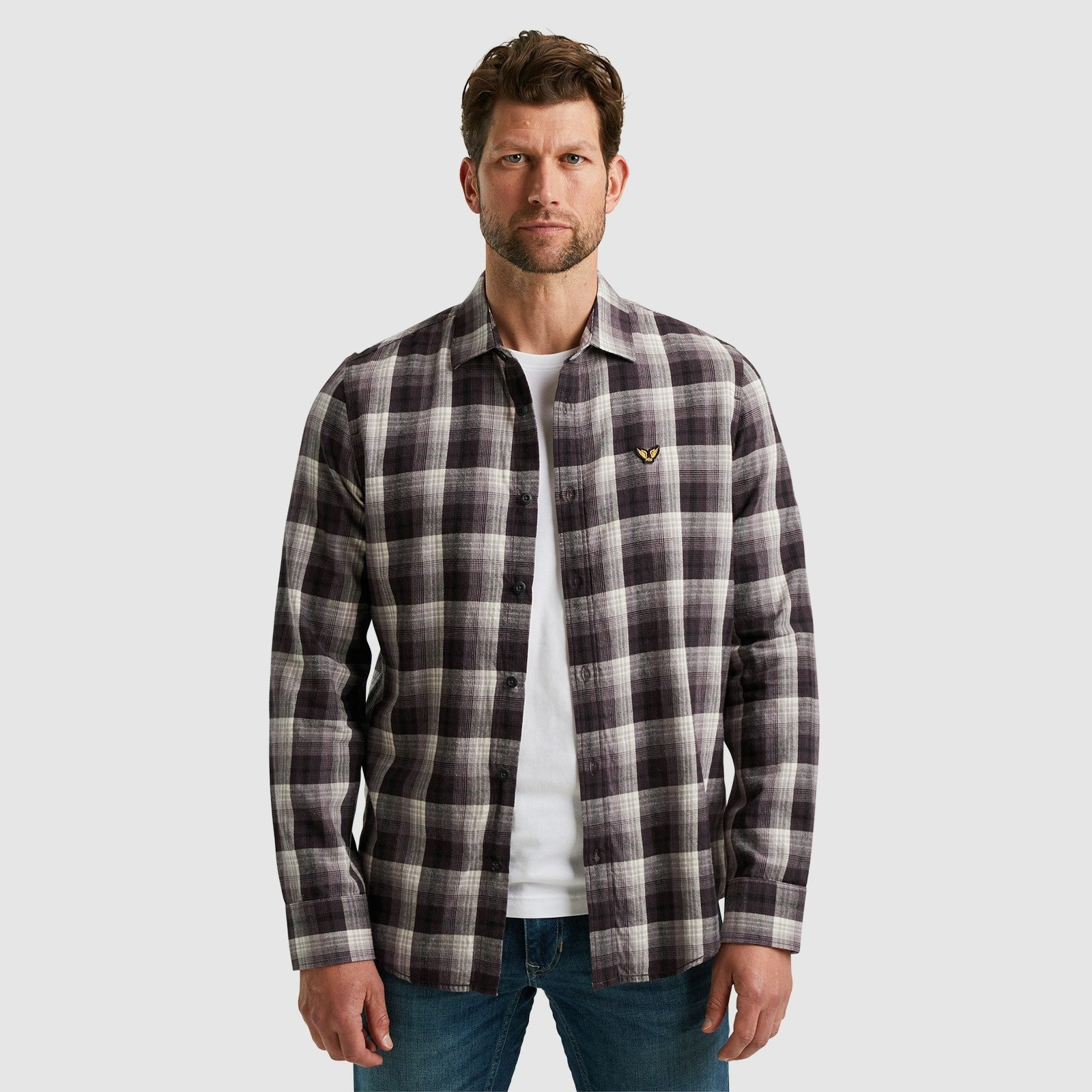 Karohemd Long Sleeve Shirt Twill Yarndyed Check