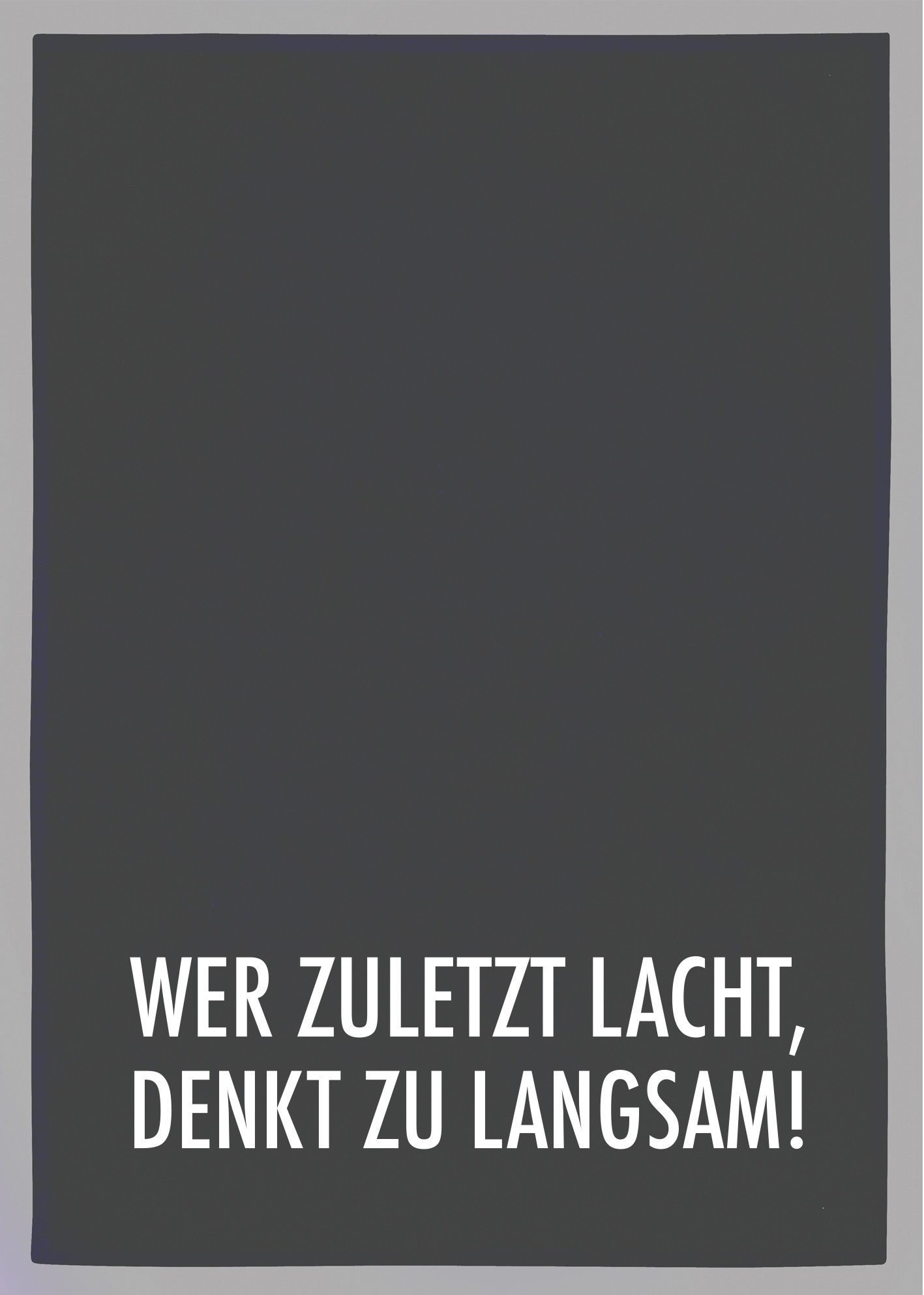 17;30 Hamburg Geschirrtuch Wer zuletzt lacht, (1-tlg)
