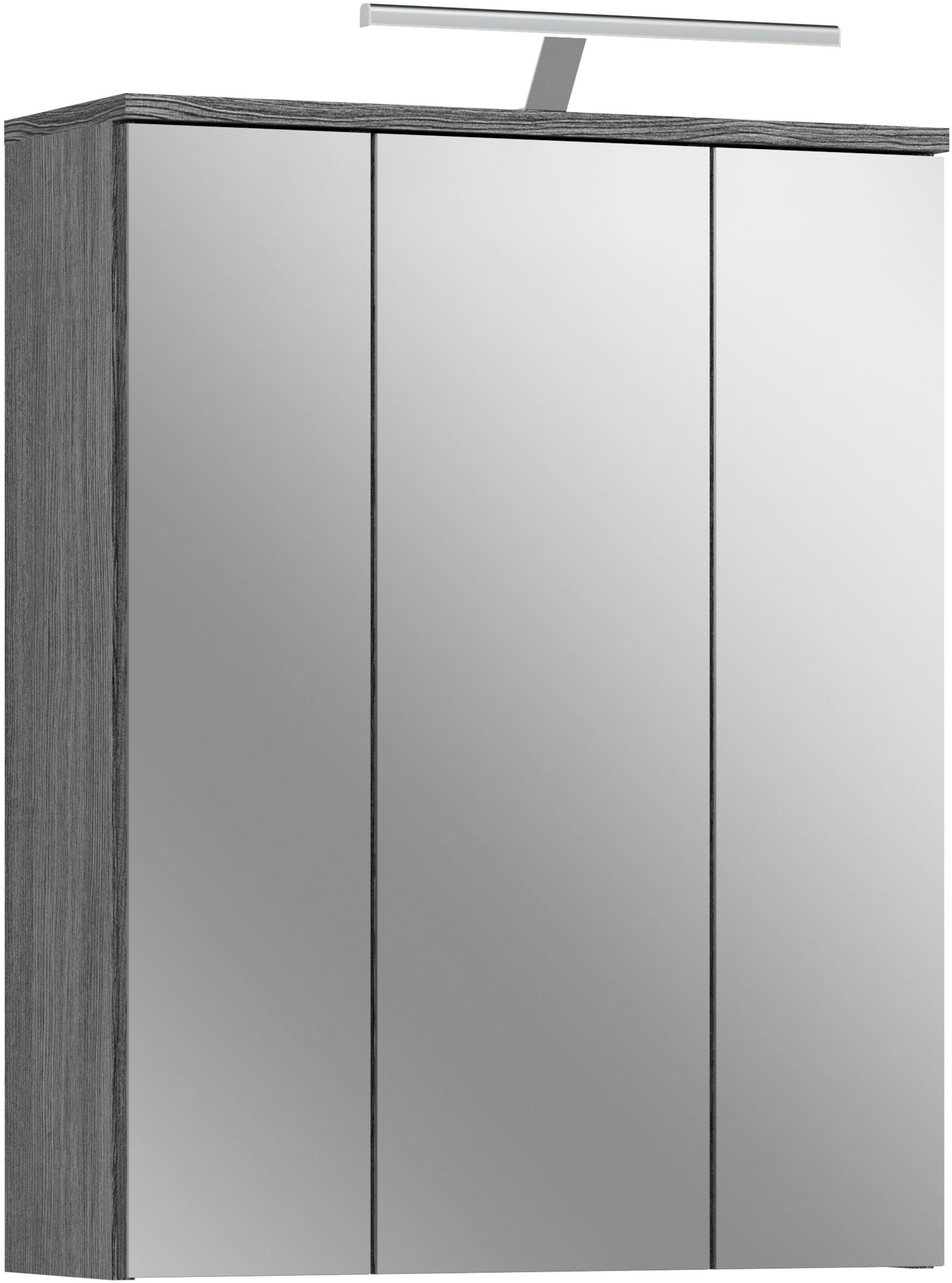 welltime Badezimmerspiegelschrank "LUCCA, TOPSELLER, Breite 60cm, inkl. LED günstig online kaufen